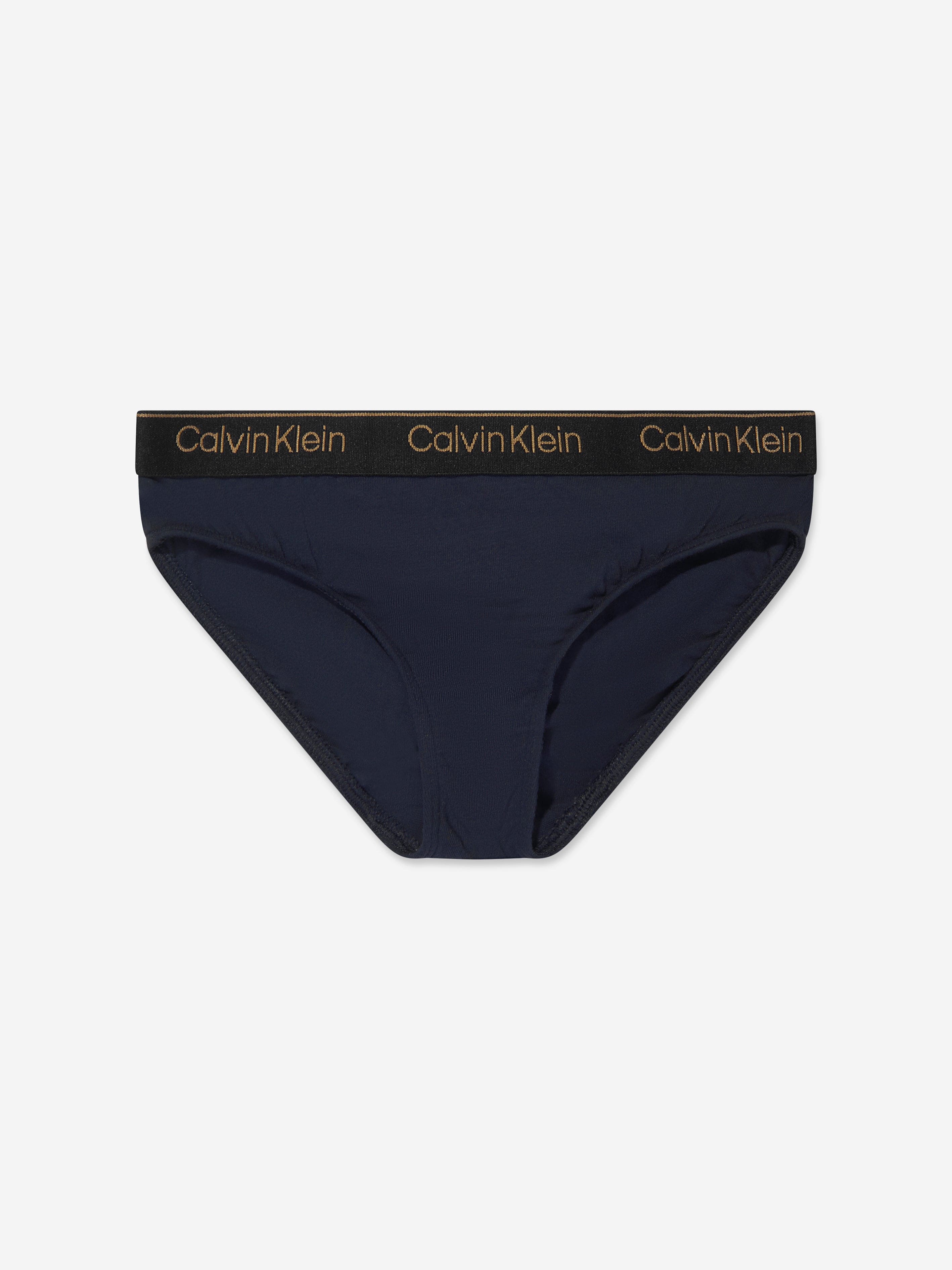Calvin Klein Girls 5 Pack Bikini Briefs Set in Red