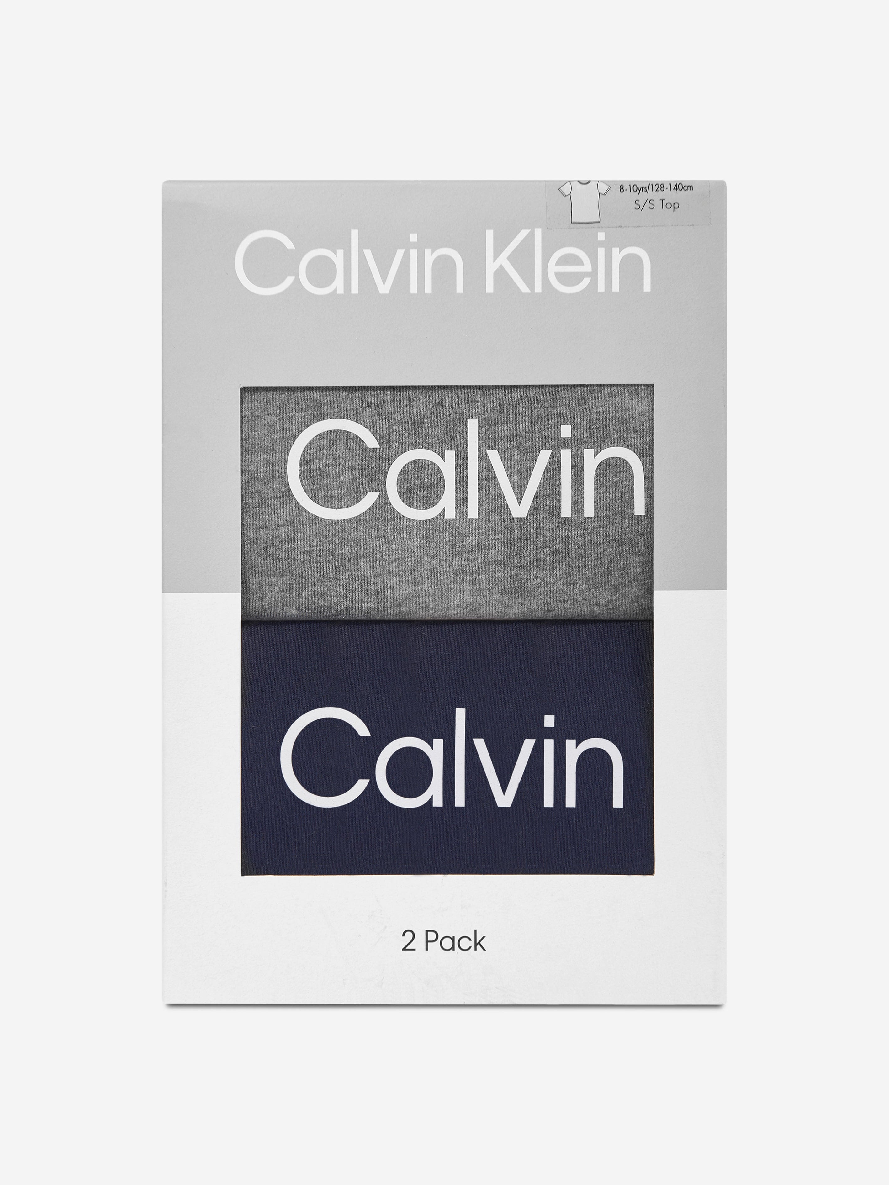 Calvin Klein Boys 2 Pack T-Shirt Set in Multicolour