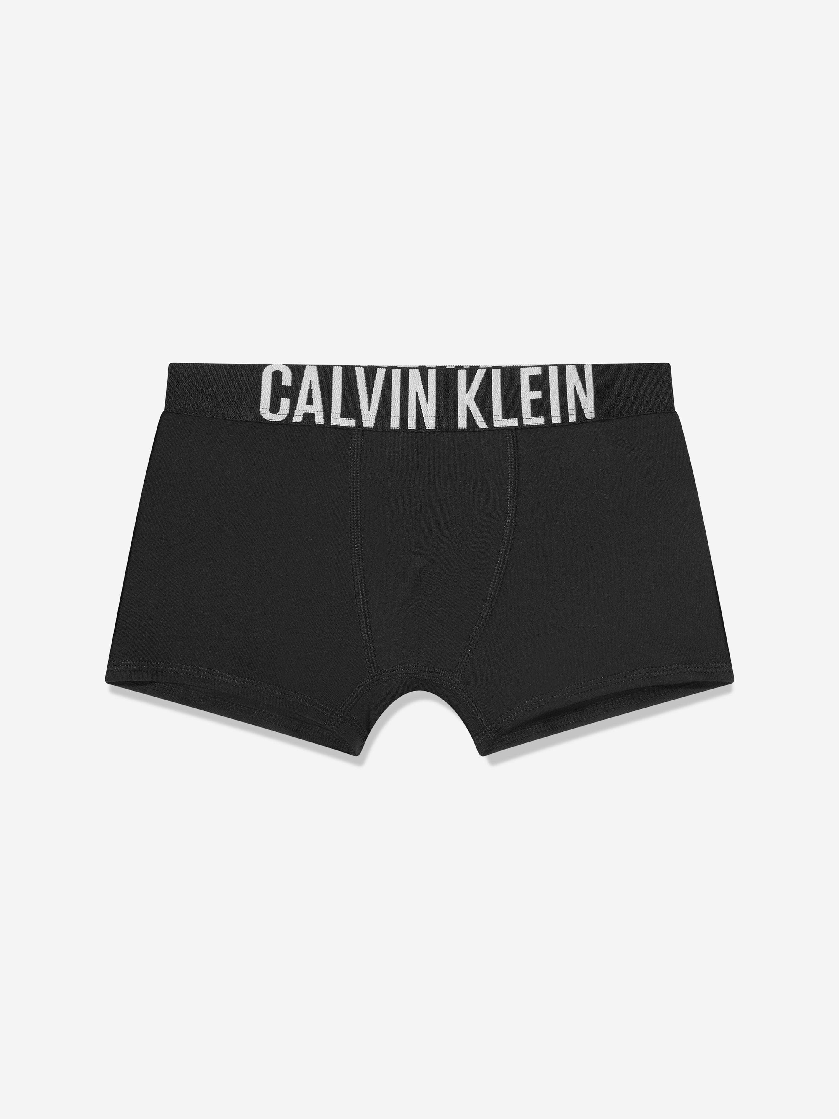 Calvin Klein Boys Boxer Shorts Set (2 Pack) in Grey