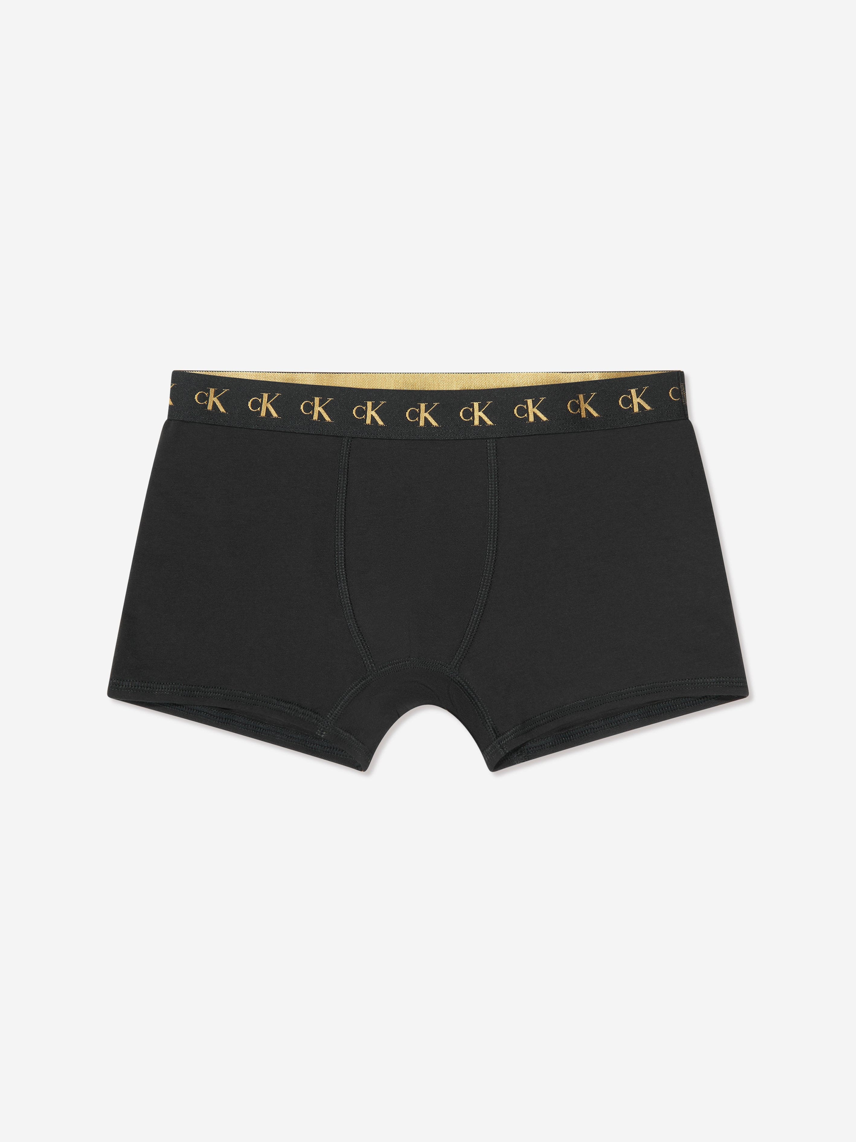 Calvin Klein Boys Boxer Shorts Set (2 Pack) in Black