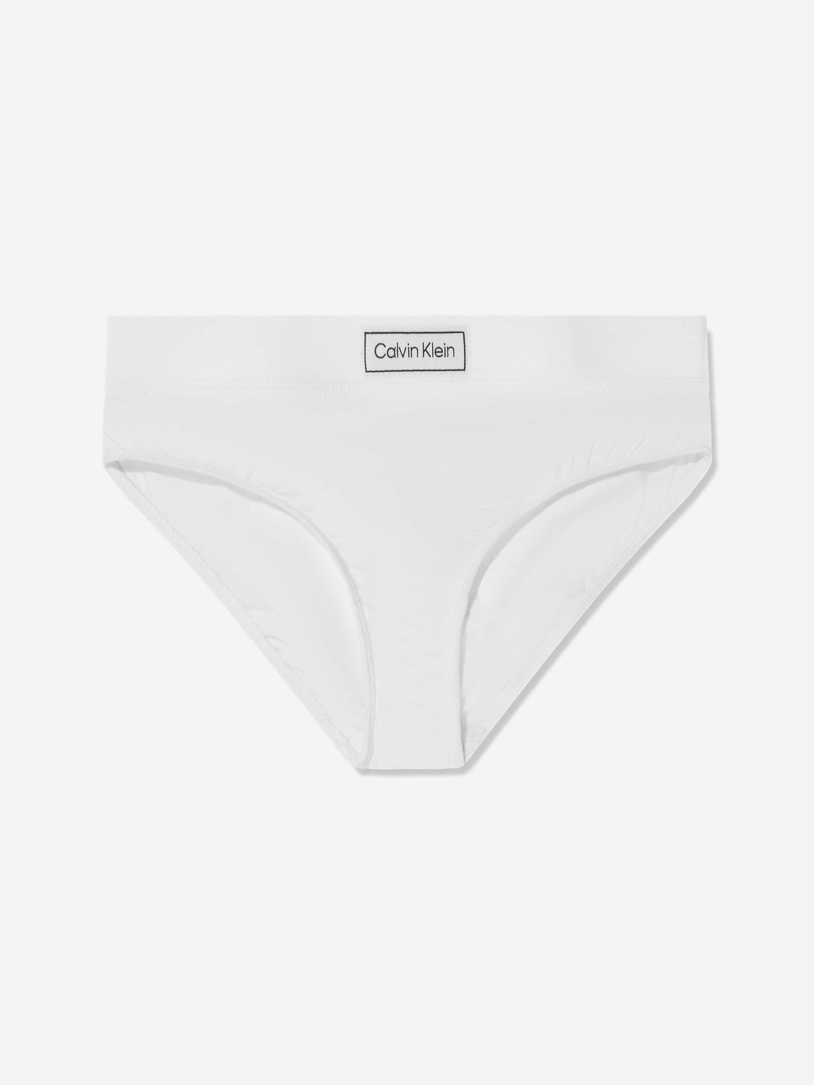 Calvin Klein Girls Bikini Knickers Set (2 Pack) in Black