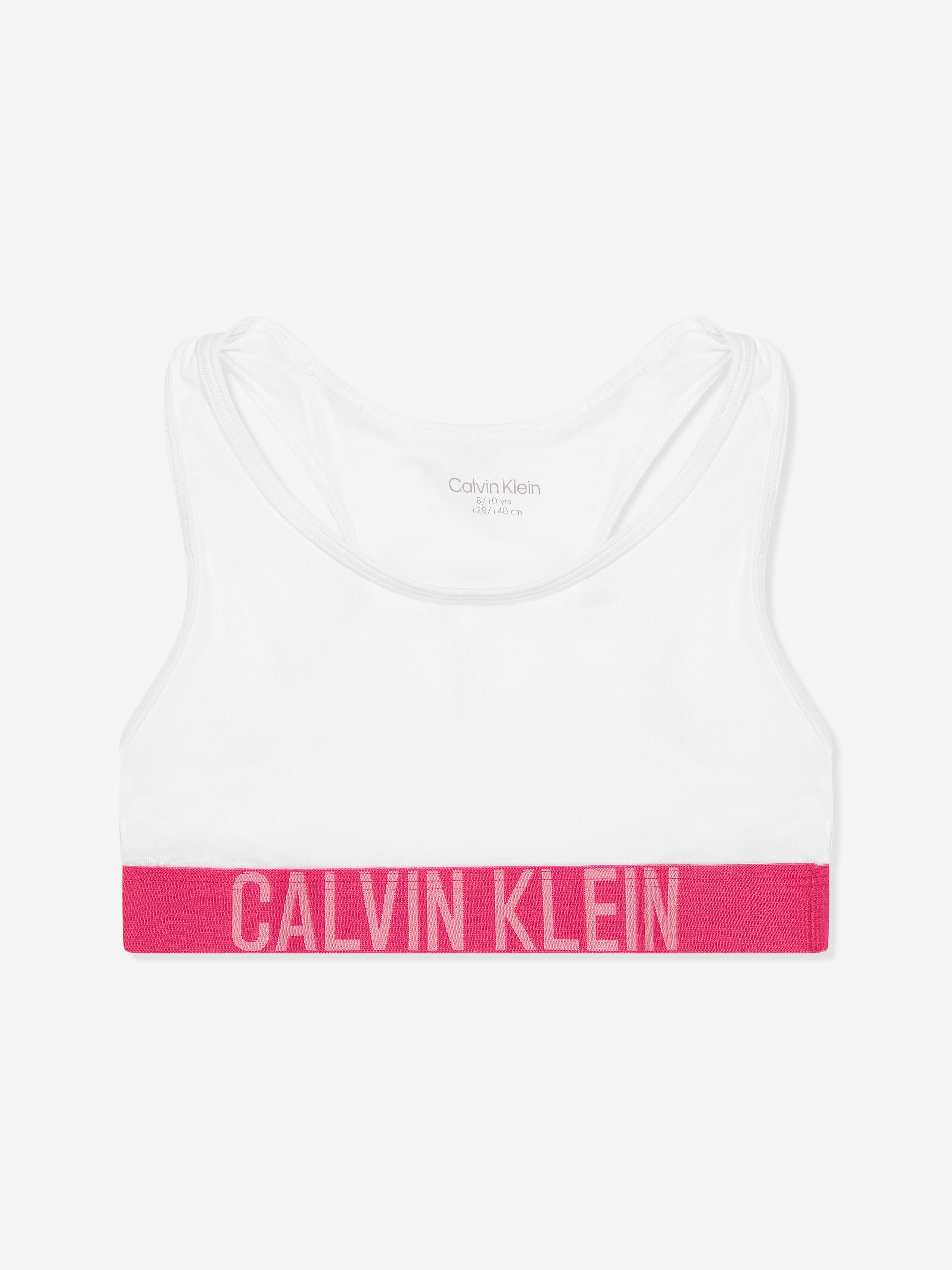 Calvin Klein Girls 2 Pack Bralette Set in Pink