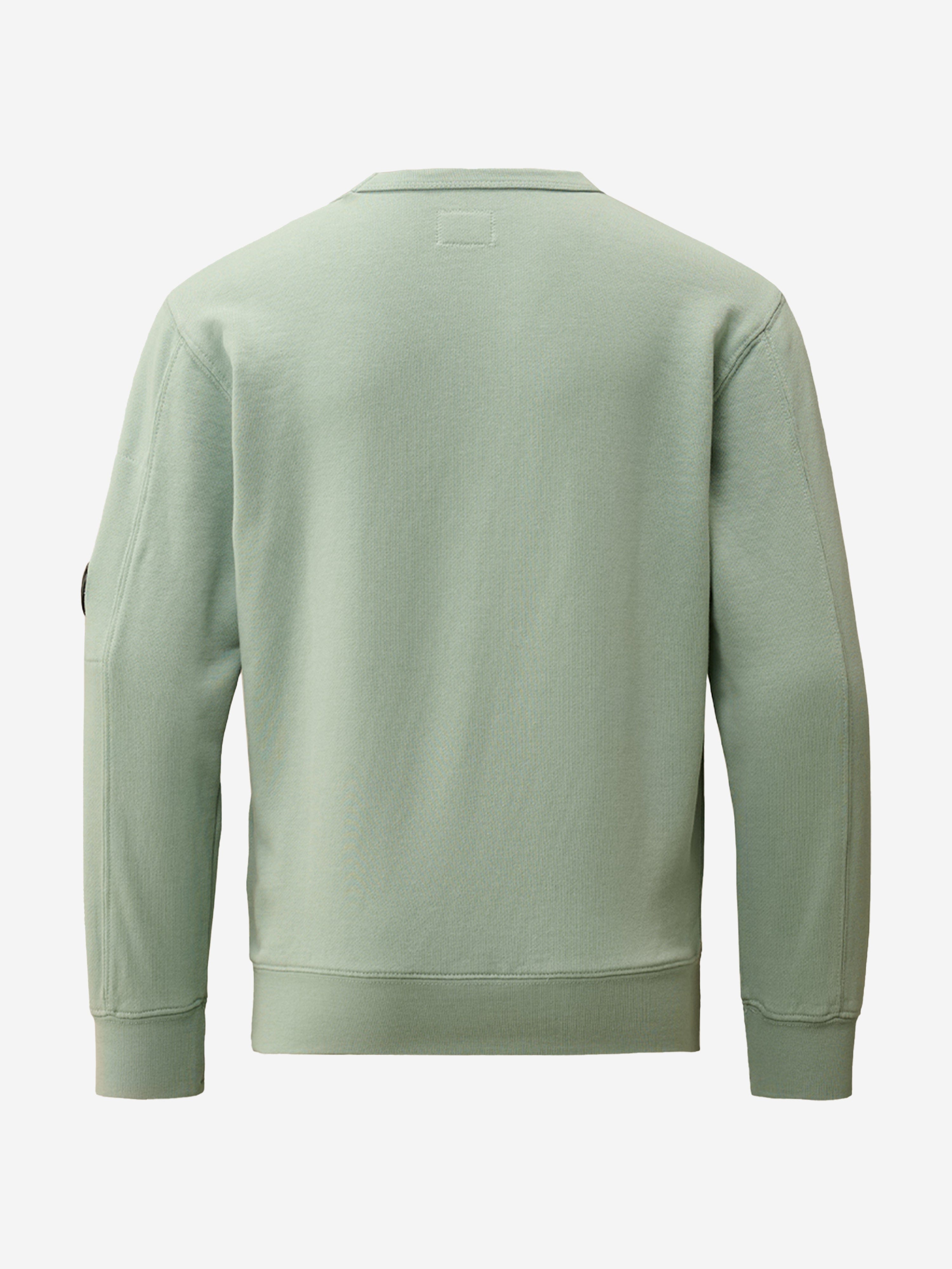 C.P. Company Boys Logo Sweatshirt in Green