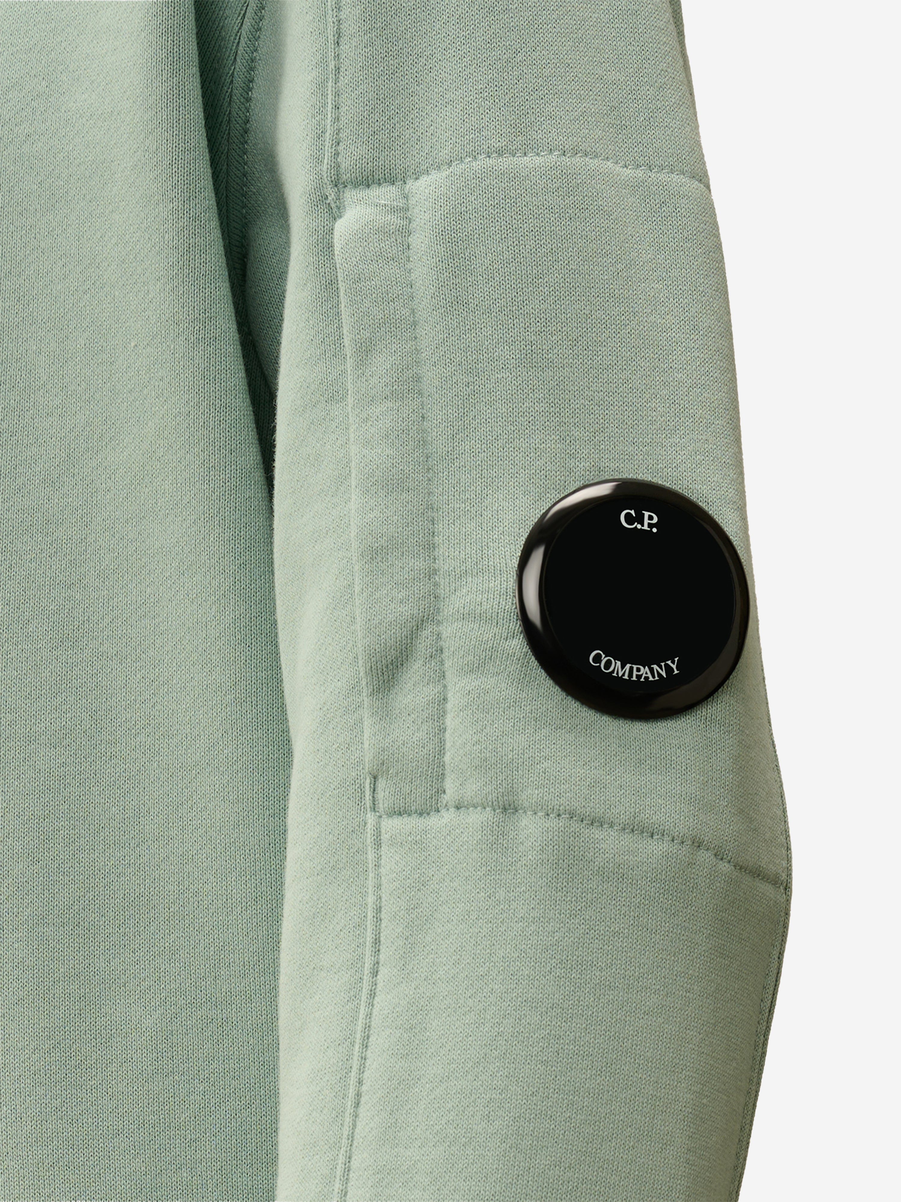 C.P. Company Boys Logo Sweatshirt in Green