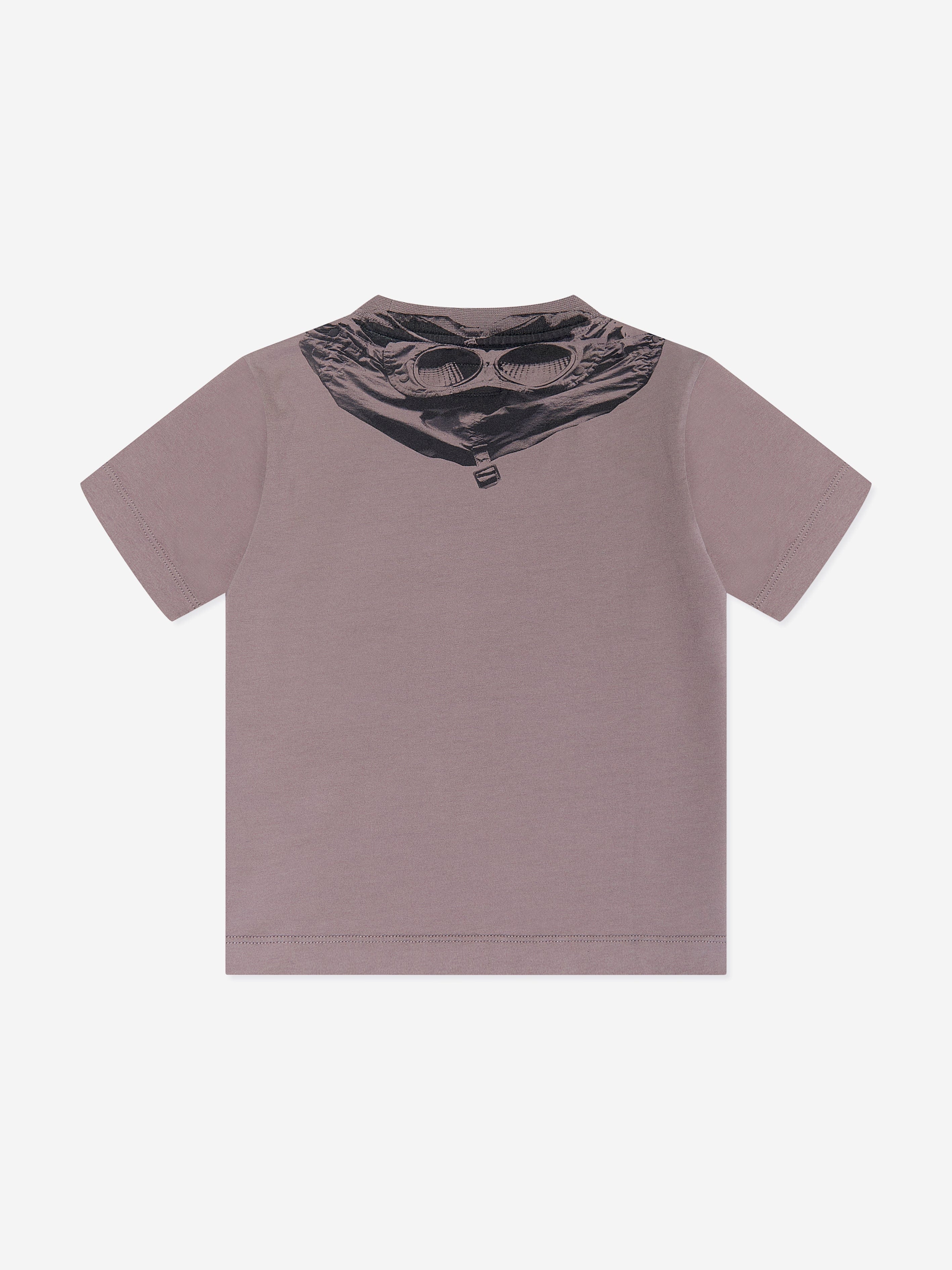 C.P. Company Boys Logo T-Shirt in Purple
