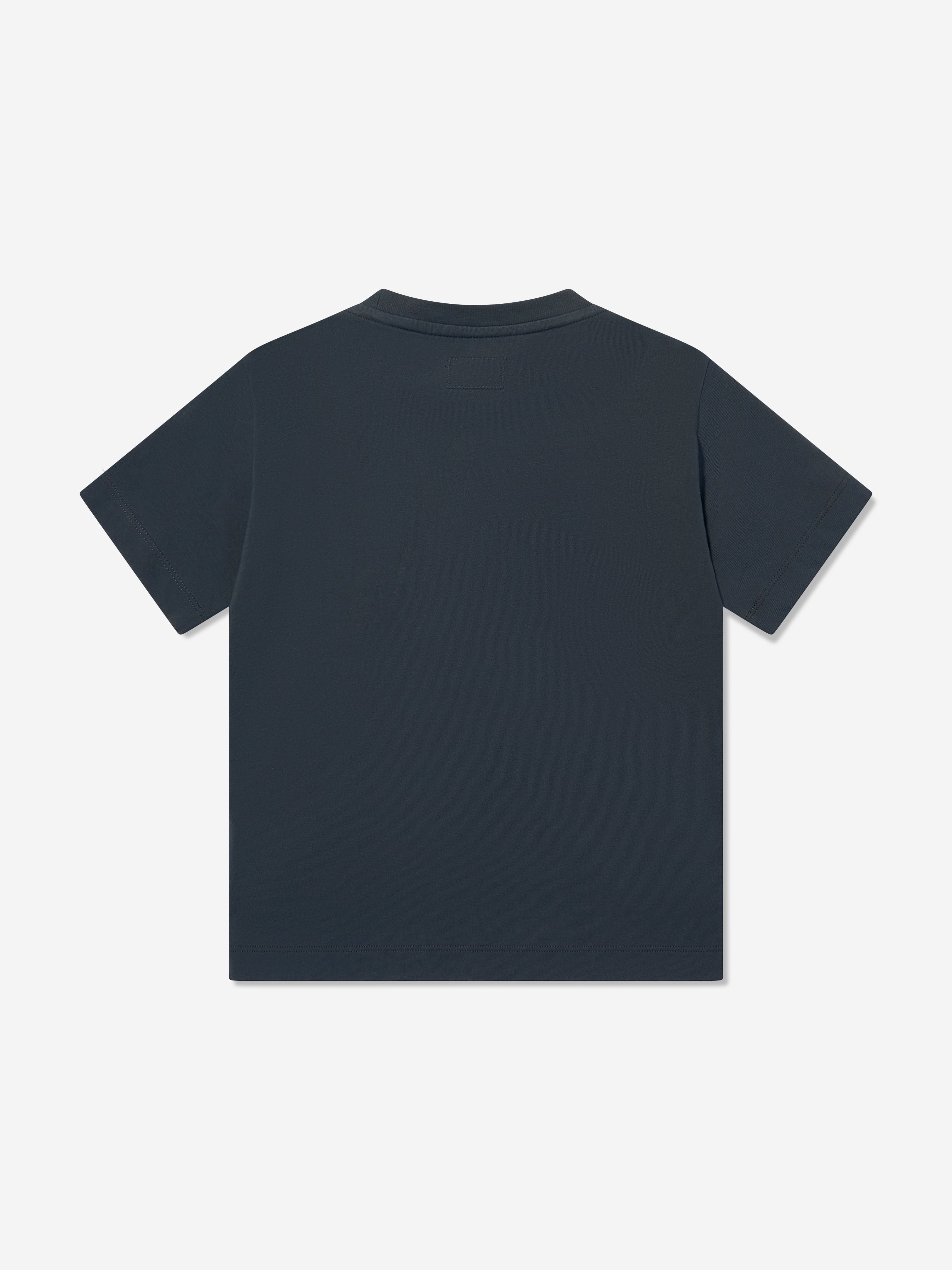C.P. Company Boys Logo T-Shirt in Navy
