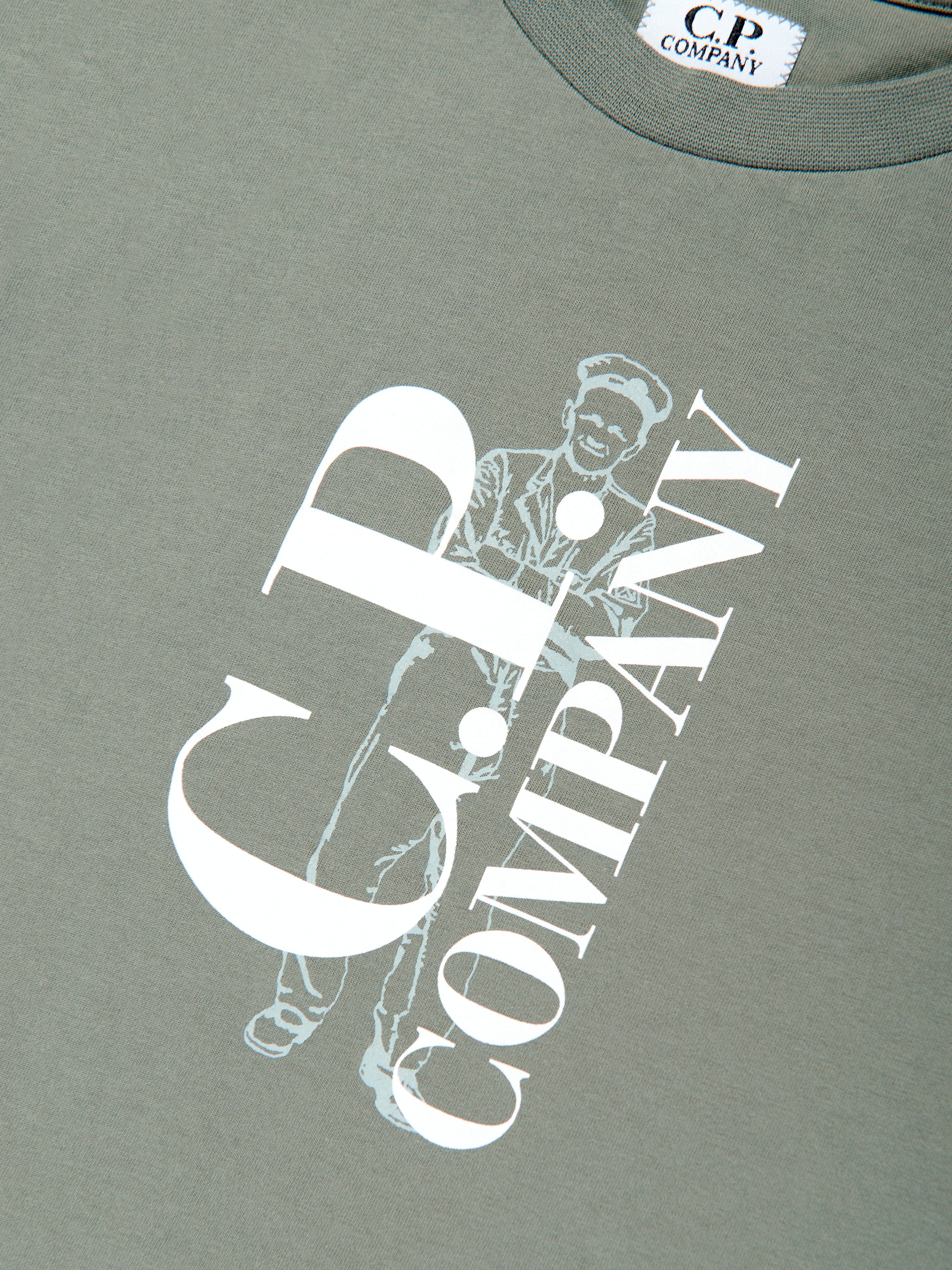 Boys Logo T-Shirt in Green