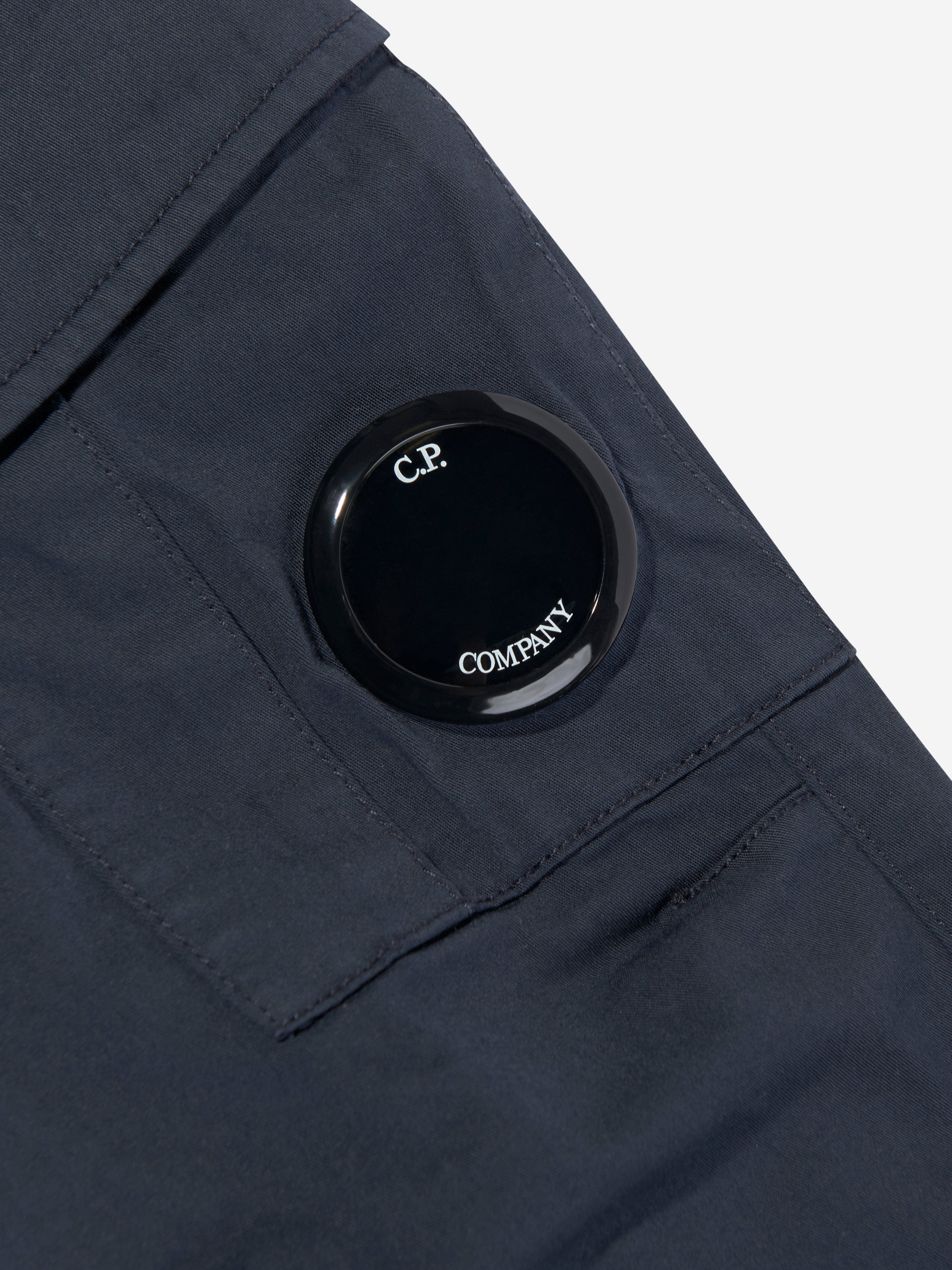 Boys Lens Cargo Trousers in Navy