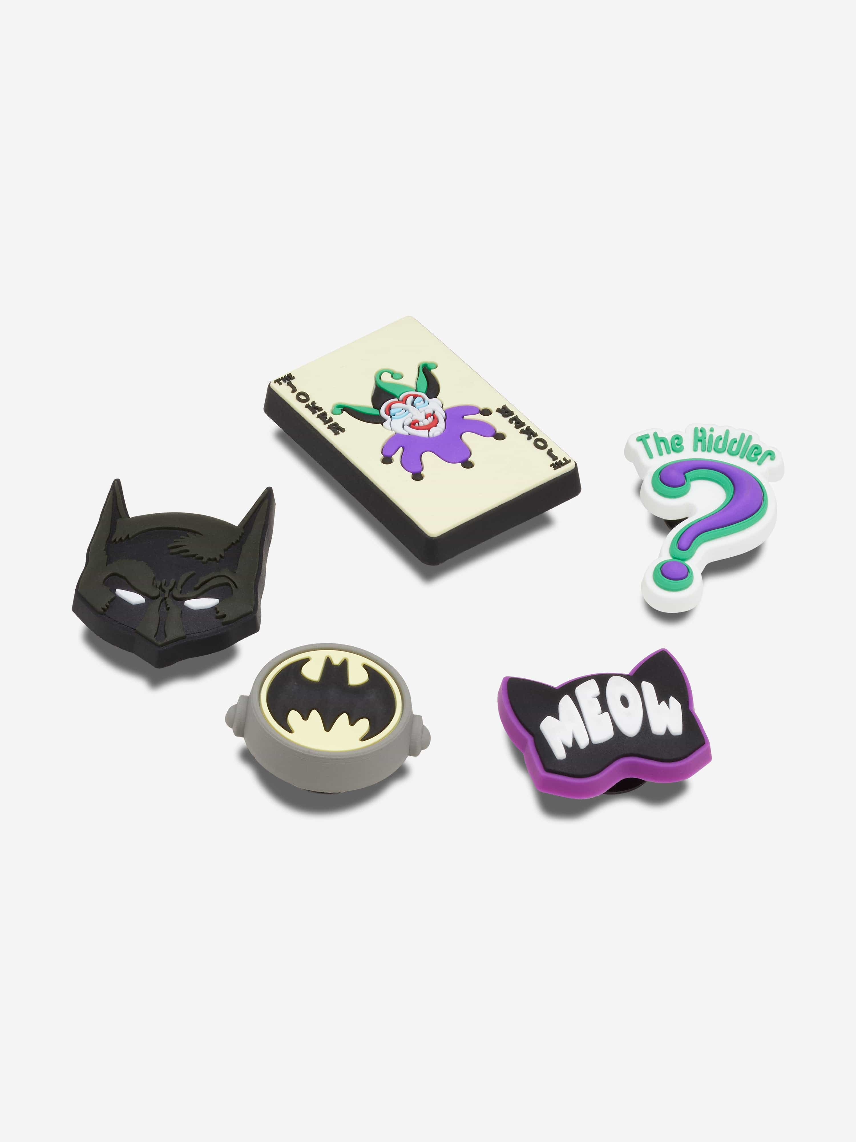 Kids Batman Jibbitz™ Charm 5 Pack in Multicolour