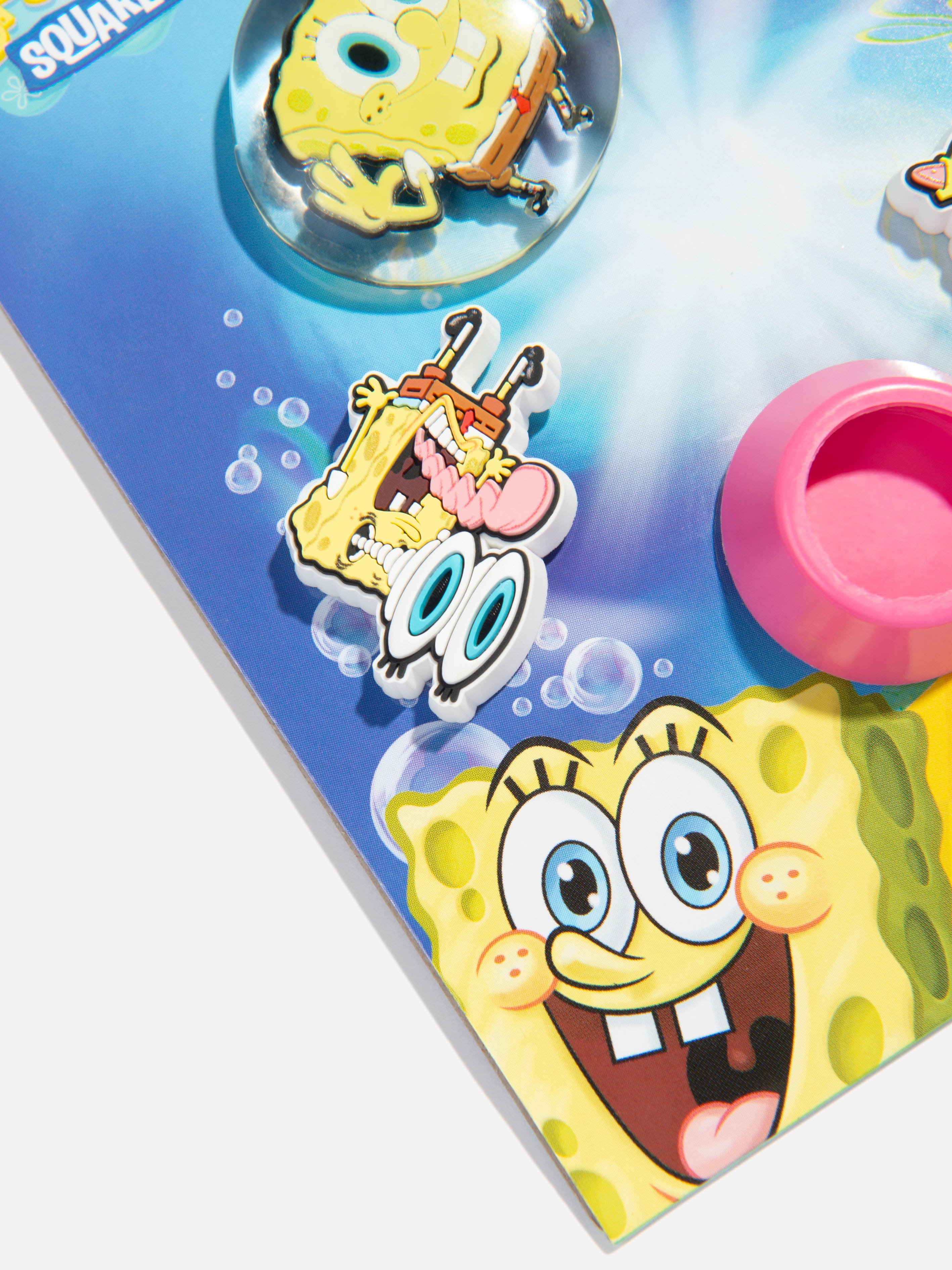 Crocs Kids Spongebob Bubble Jibbitz™ Charm 5 Pack in Multicolour