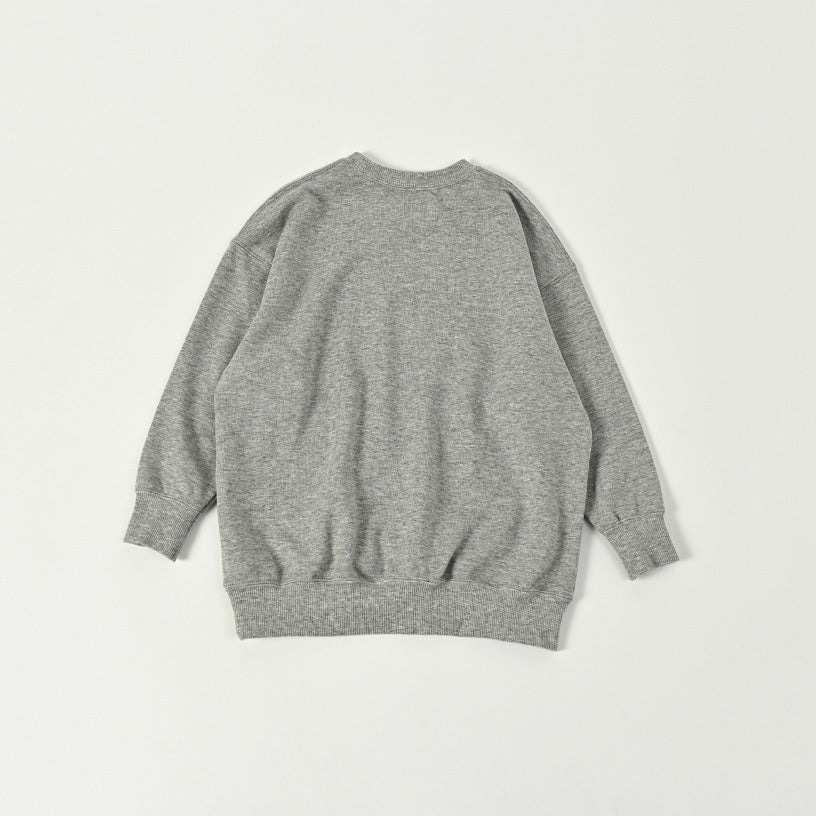 Boys & Girls Grey Logo Cotton Sweatshirt