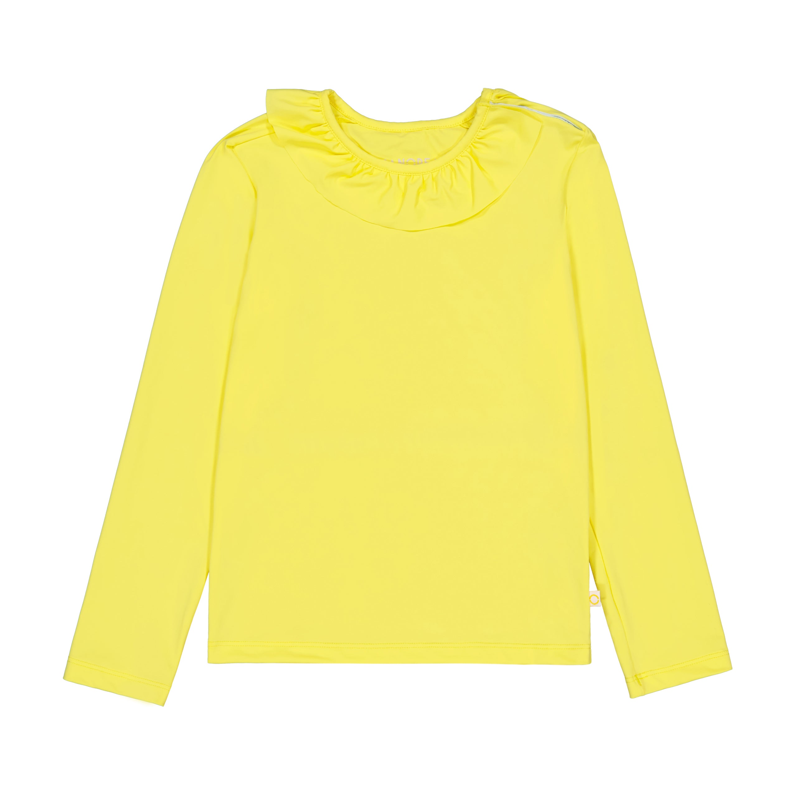 Girls Yellow UV Protective Swim T-Shirt(UPF50+)