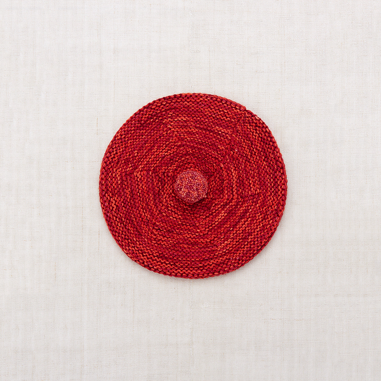 Boys & Girls Red Wool Hat