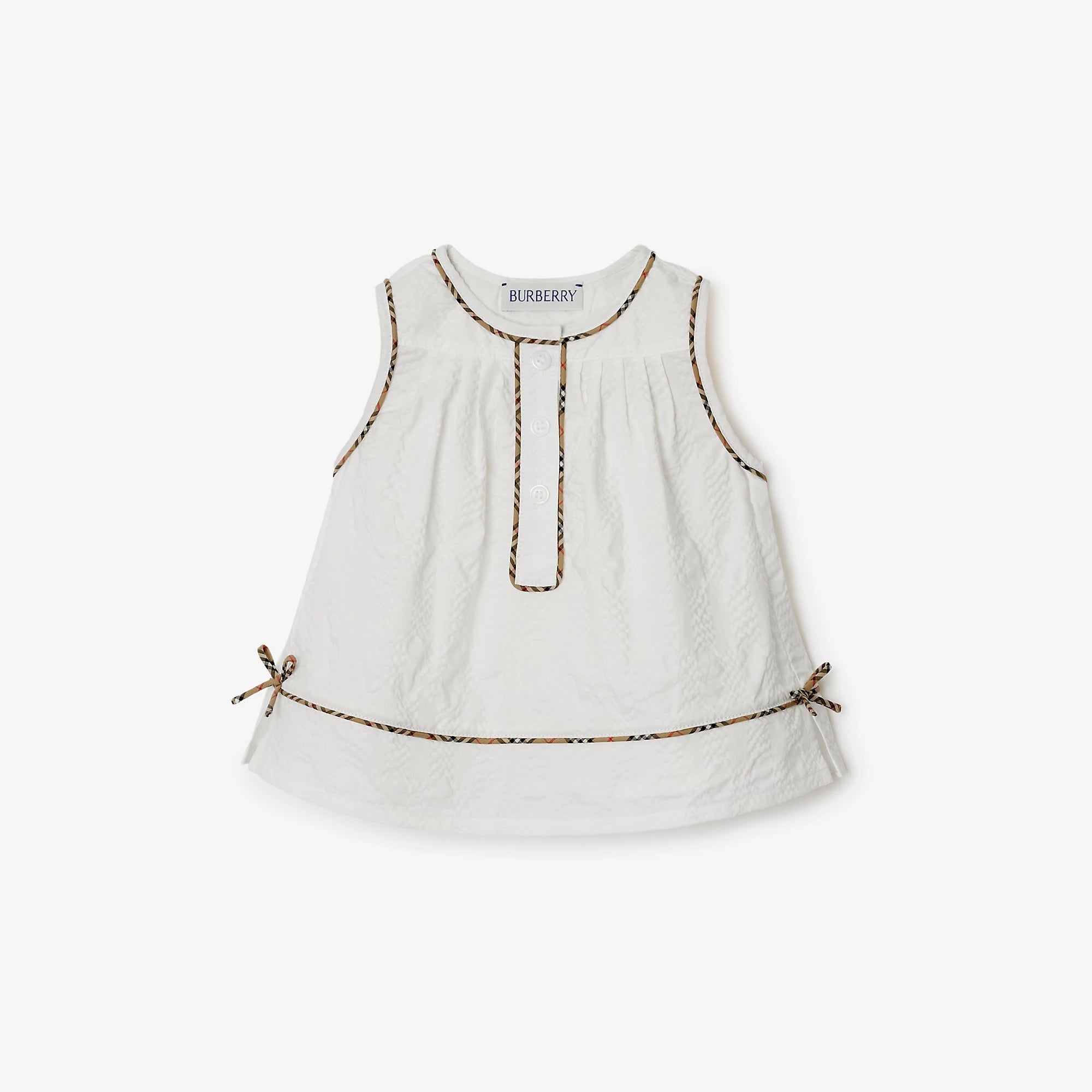 Baby Girls White Cotton Set