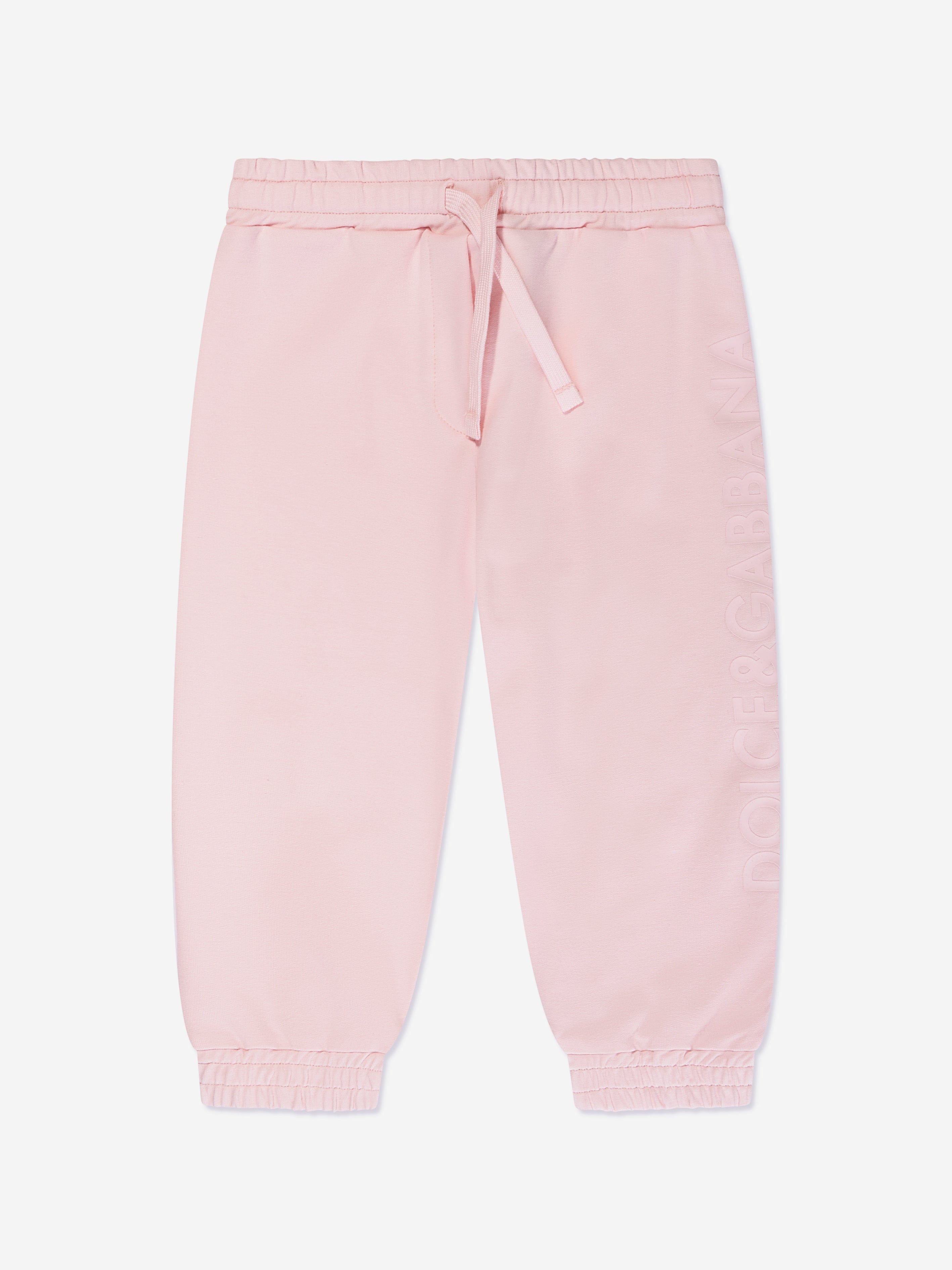 Dolce & Gabbana Baby Girls Joggers in Pink