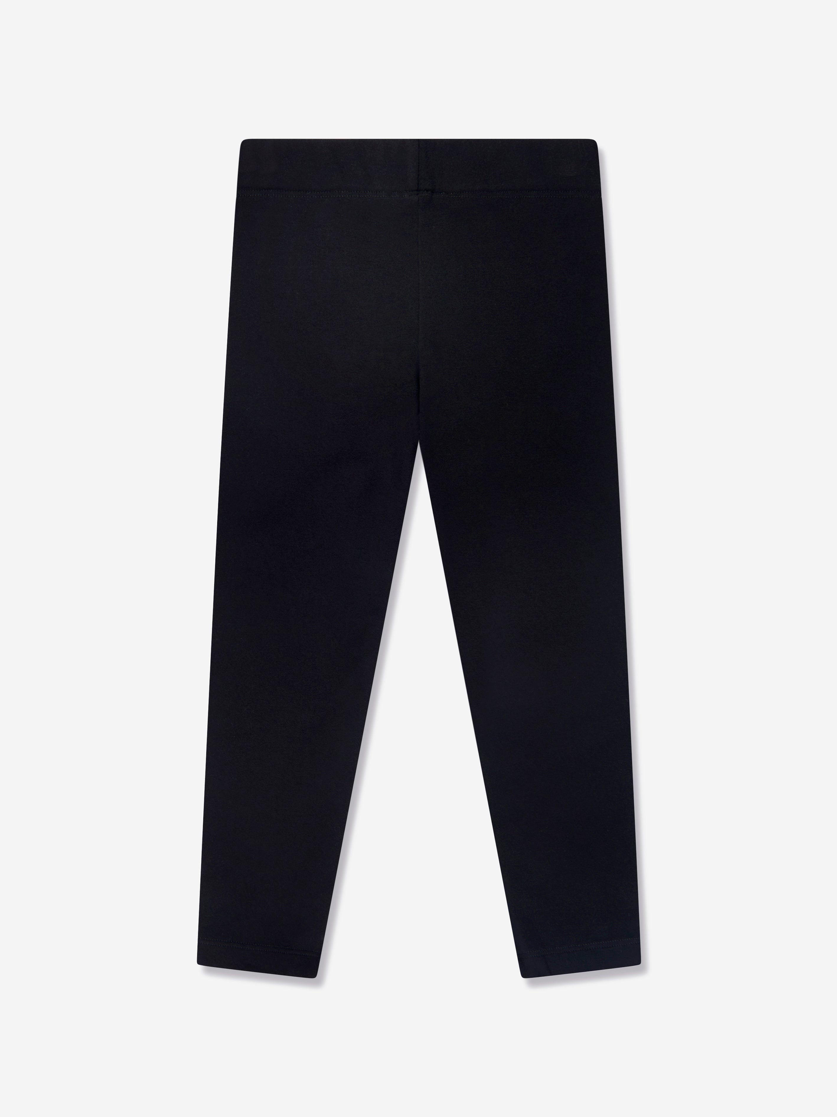 Dolce & Gabbana Girls Logo Leggings in Black