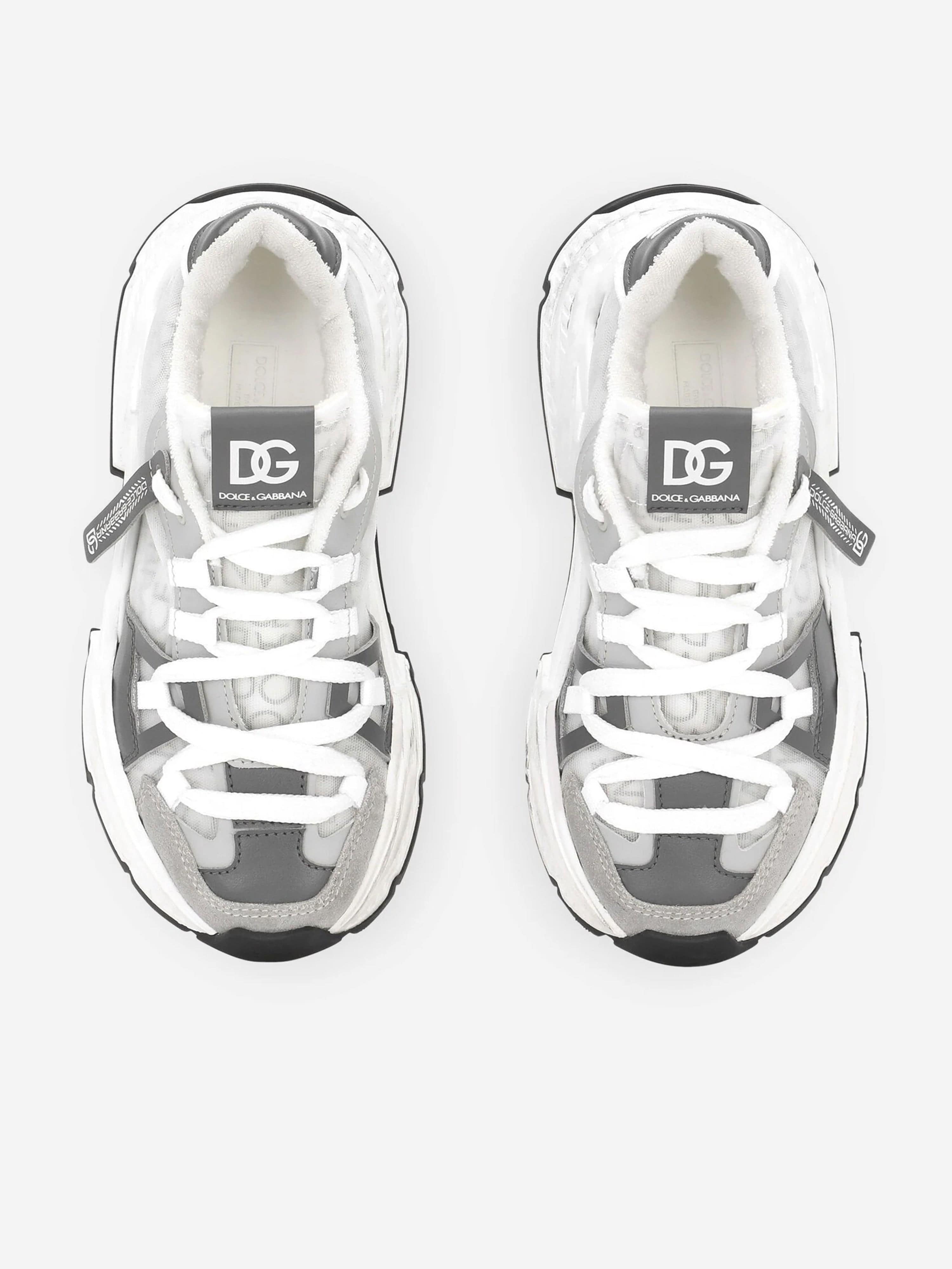 Dolce & Gabbana Boys Airmaster Trainers in White
