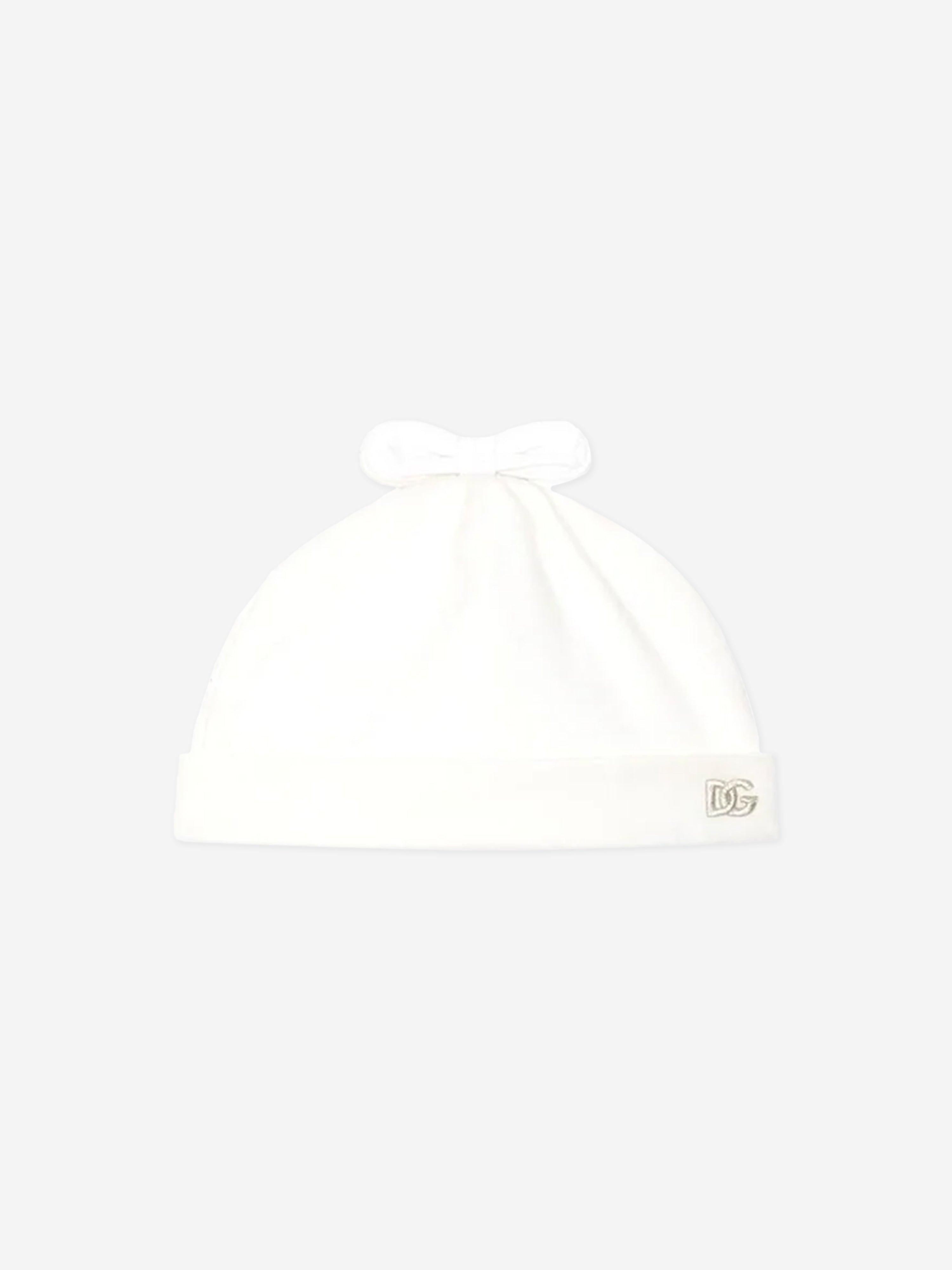 Dolce & Gabbana Baby Girls Babygrow Gift Set in White