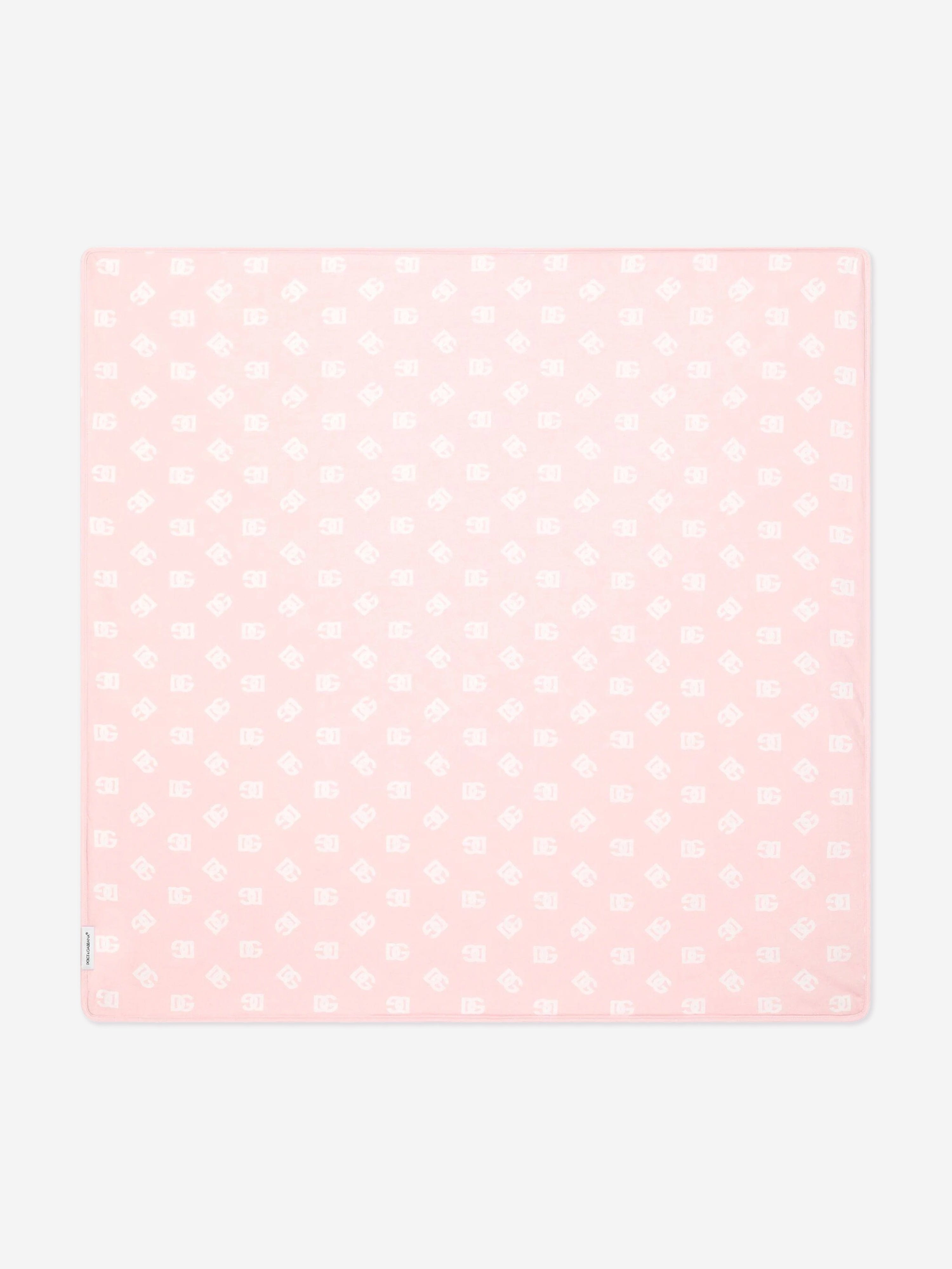 Dolce & Gabbana Baby Girls Blanket in Pink