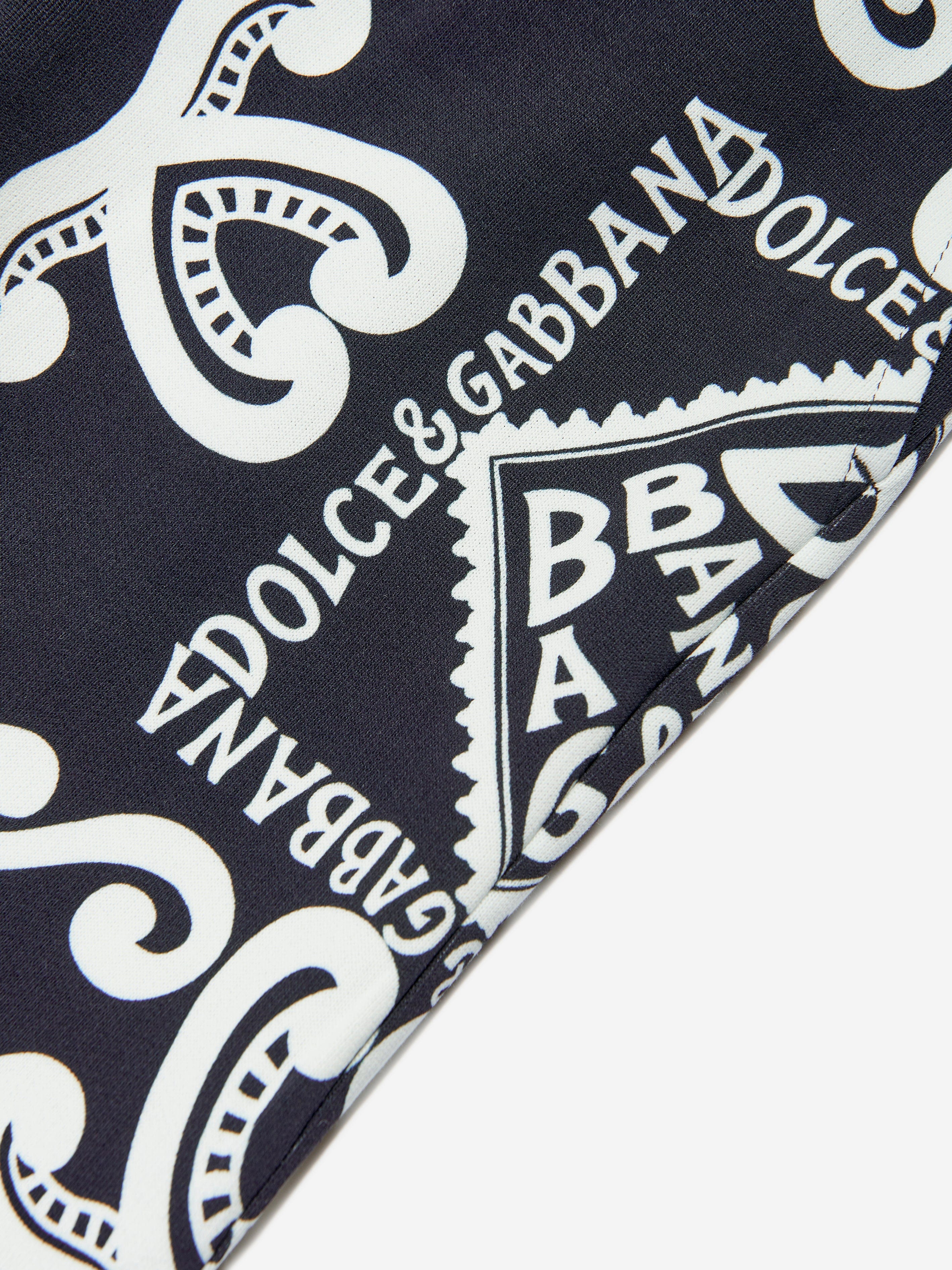 Dolce & Gabbana Boys DG Marina Bermuda Shorts in Blue