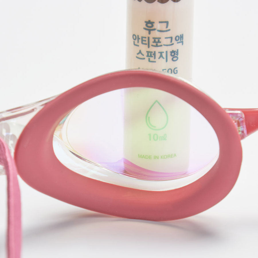Adult Pink Rubber Ring Racing Goggles(DALI_WHDR)