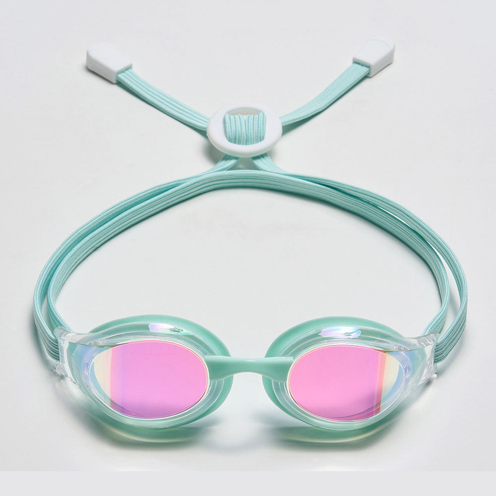 Adult Mint Rubber Ring Racing Goggles(DALI_WHMT)
