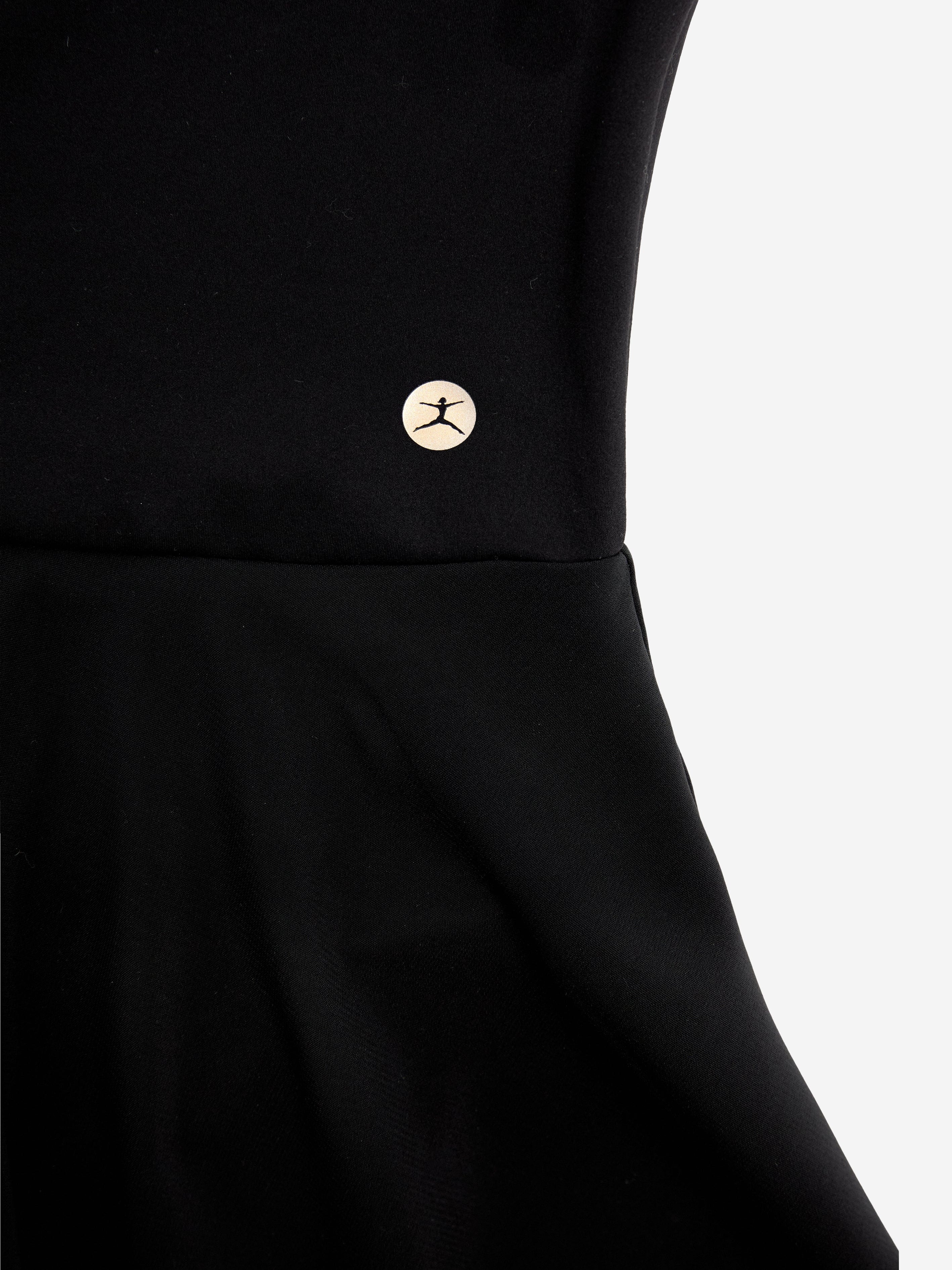 Danskin Girls Plie Leotard With Skirt in Black