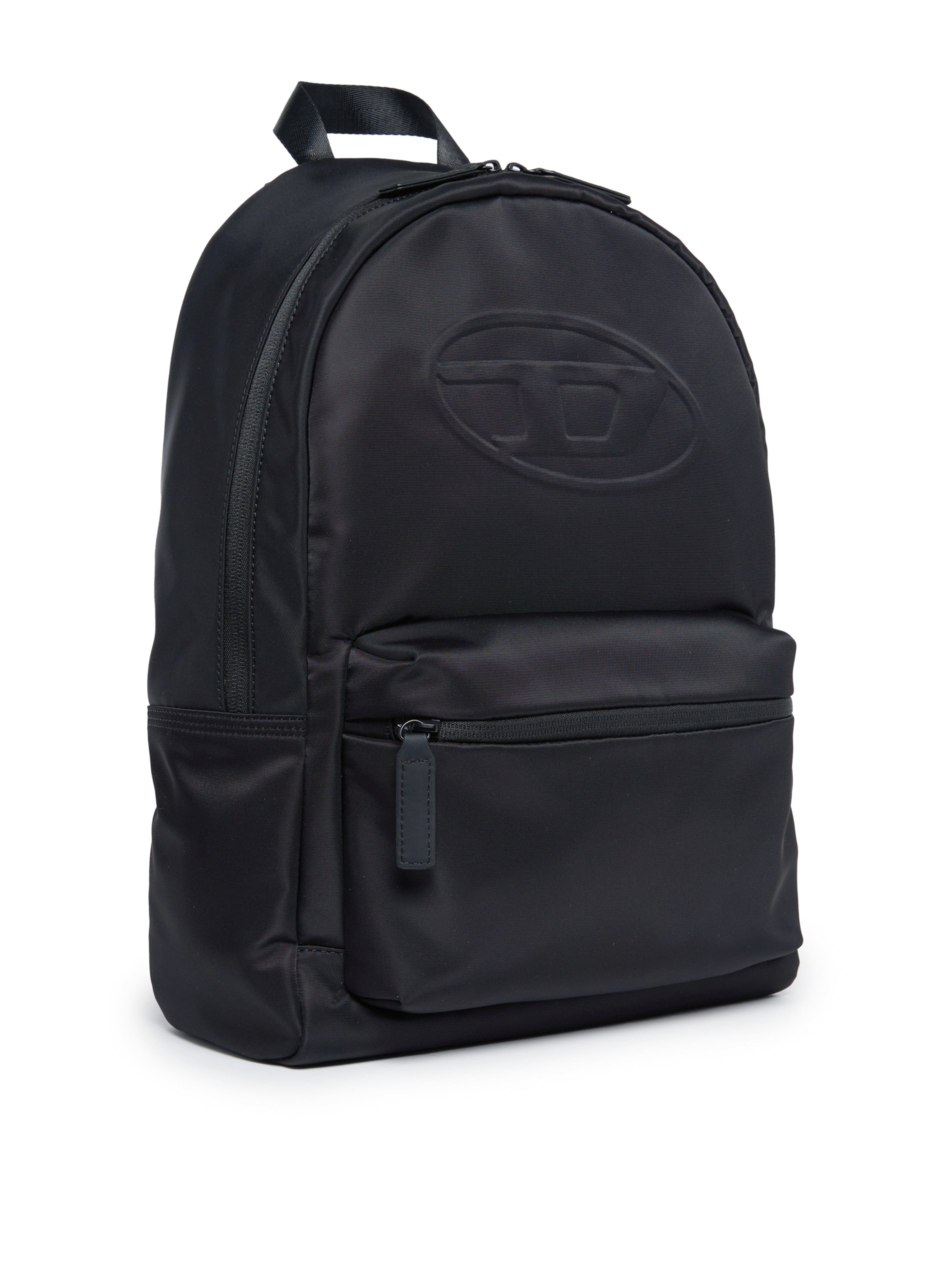 Diesel Kids Logo Backpack in Black (40cm)