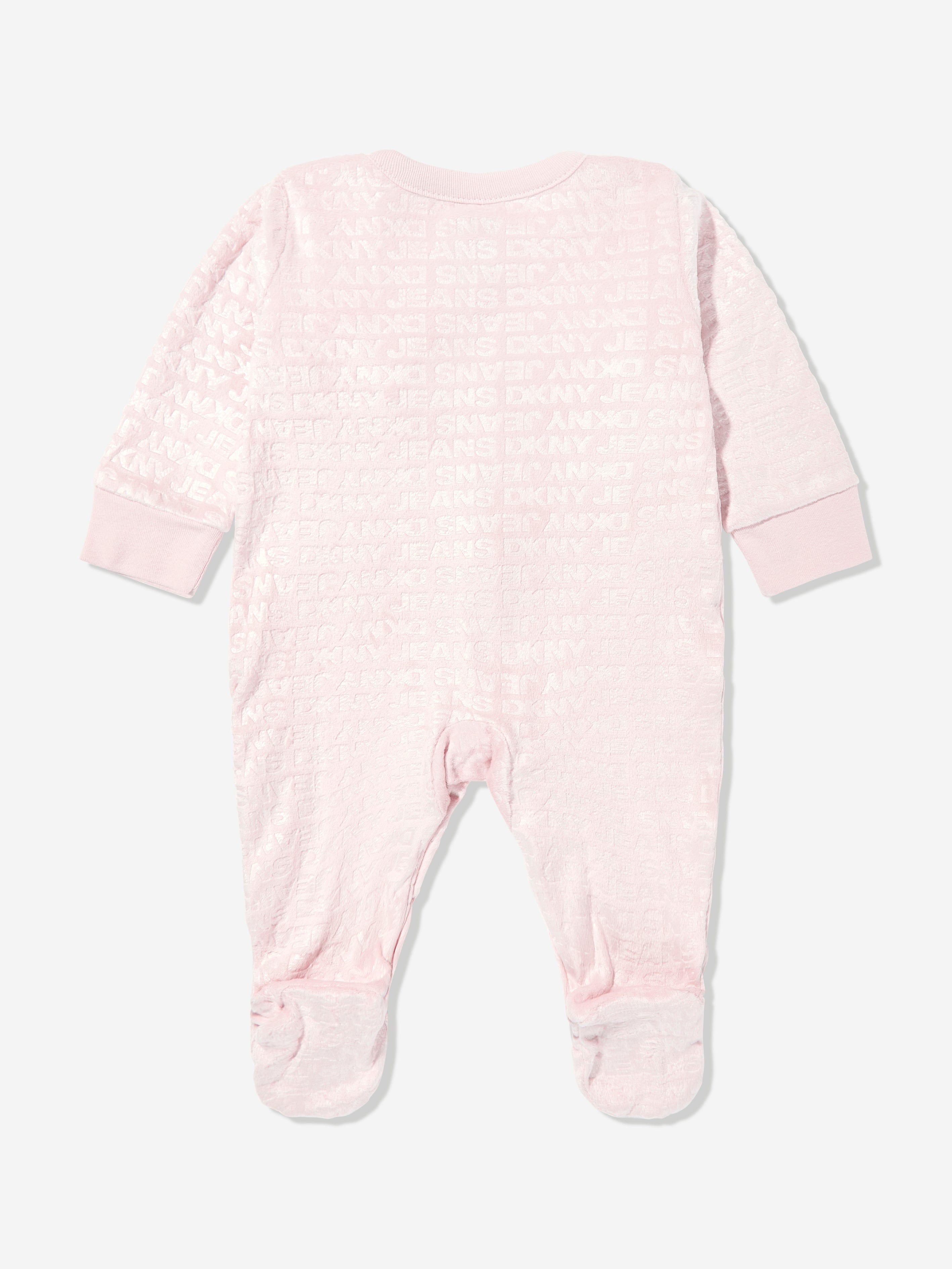 DKNY Baby Girls Babygrow Set in Pink