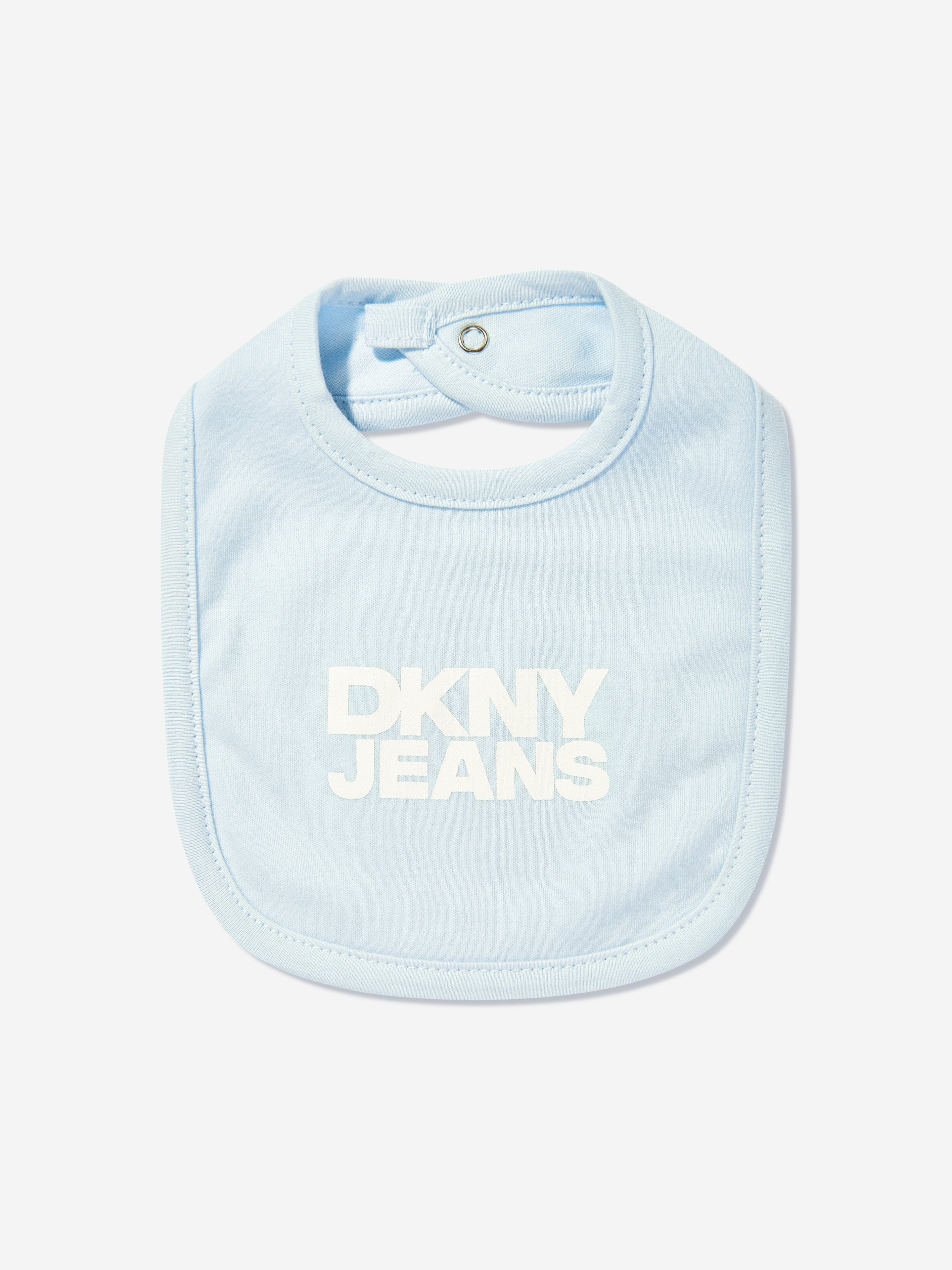 DKNY Baby Boys Bib and Socks Set in Blue