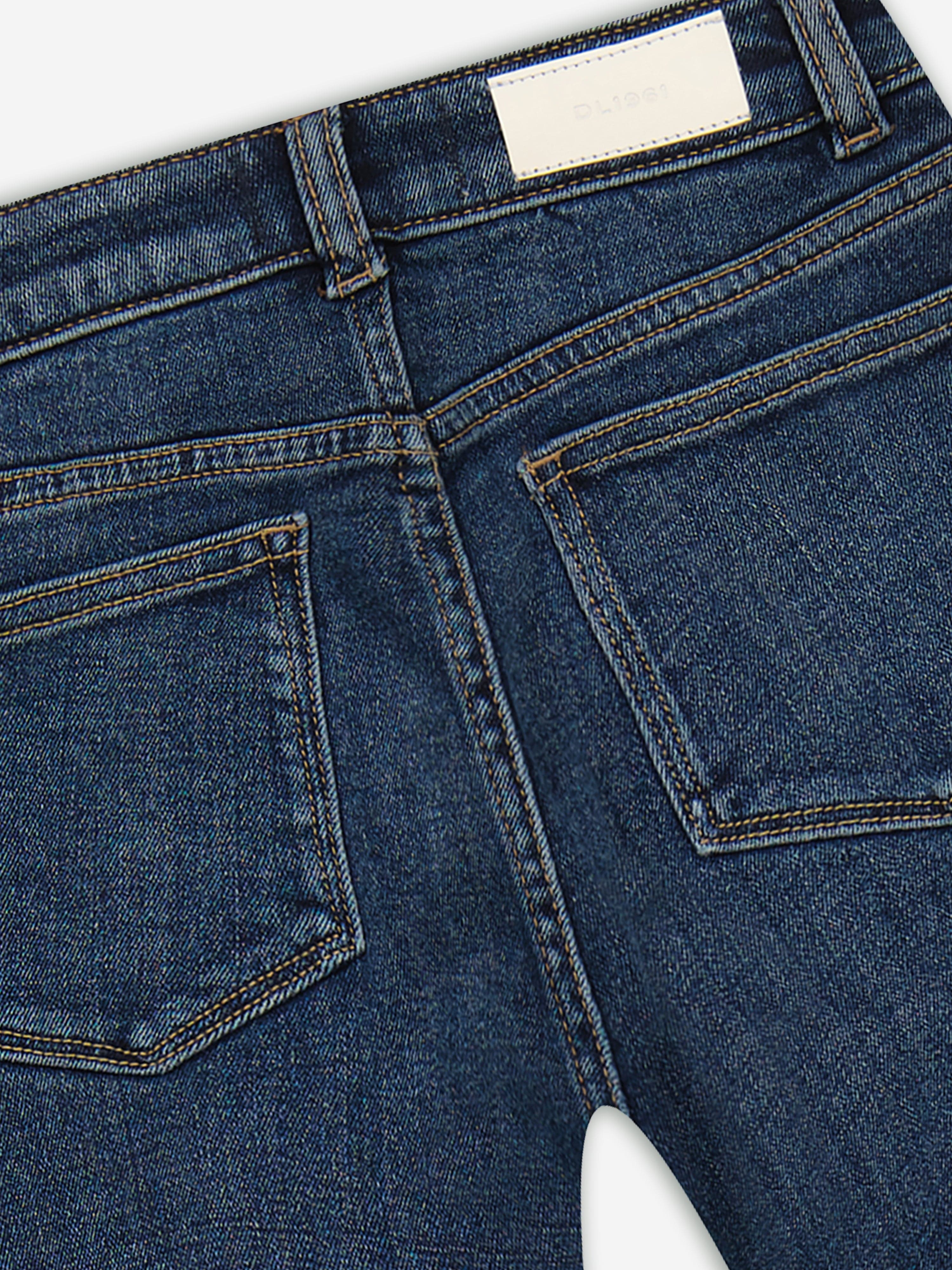 Girls Claire Bootcut Jeans in Blue