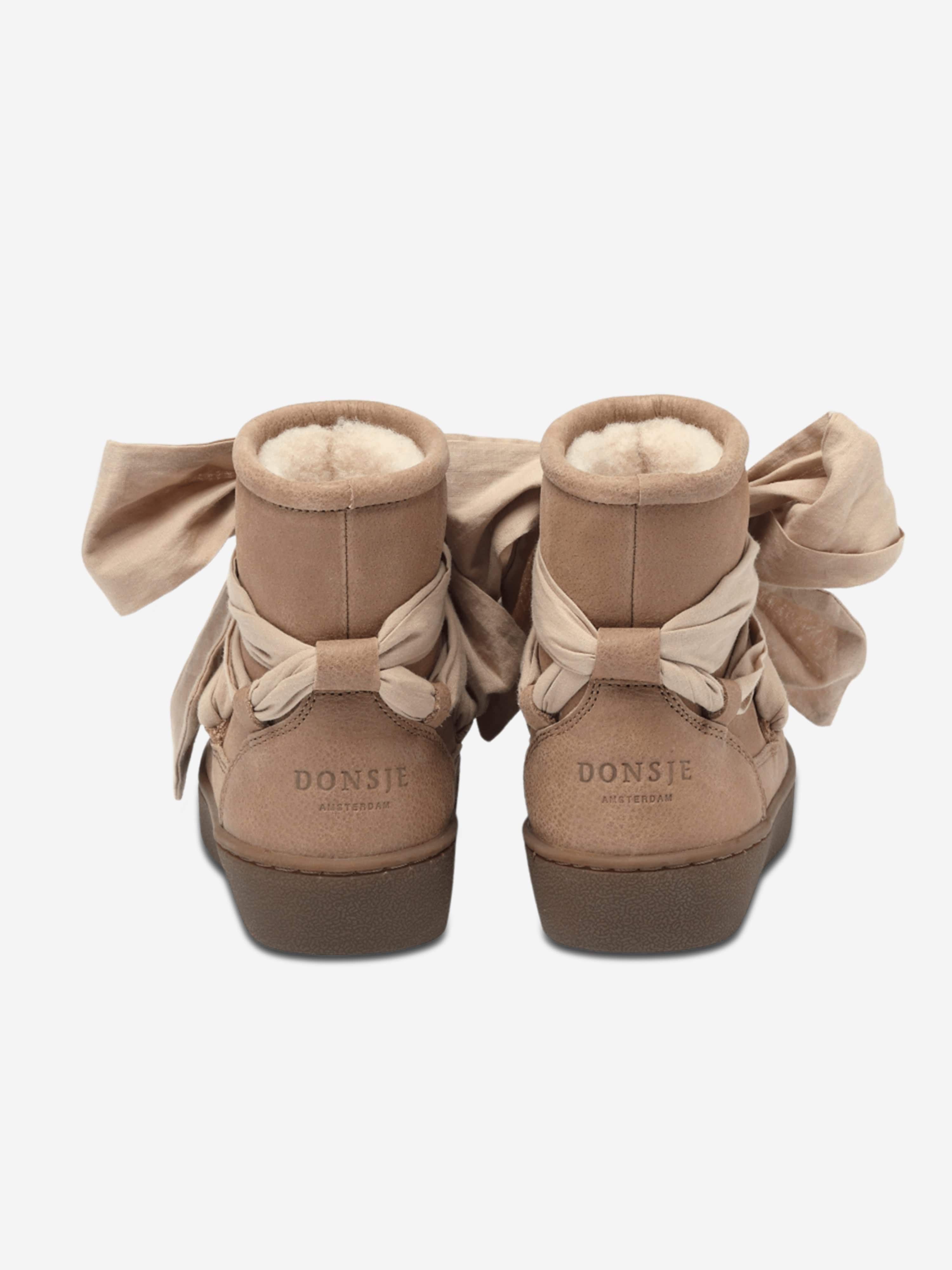 Girls Ganza Boots in Brown