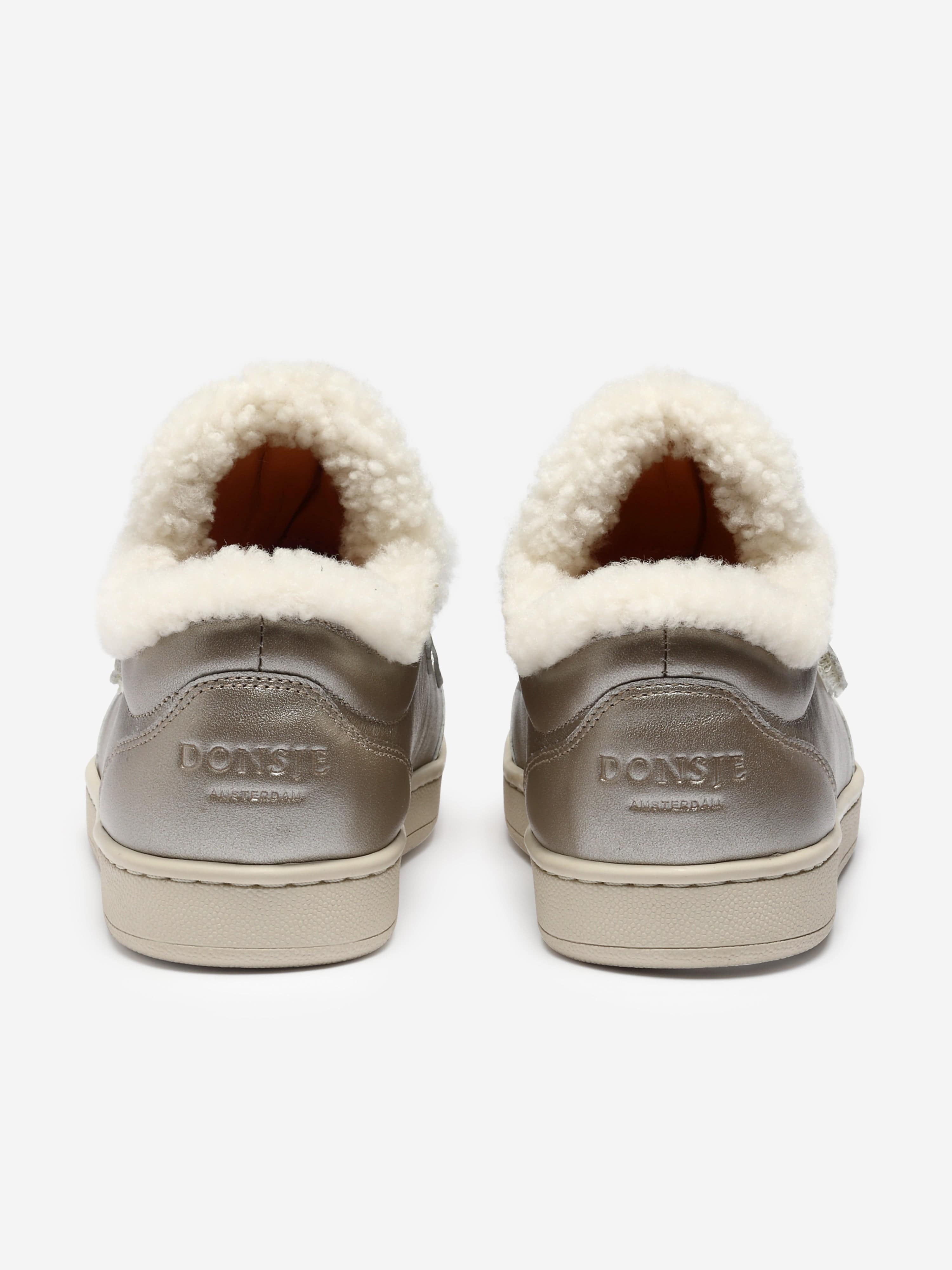 Girls Hanzell Trainers in Silver