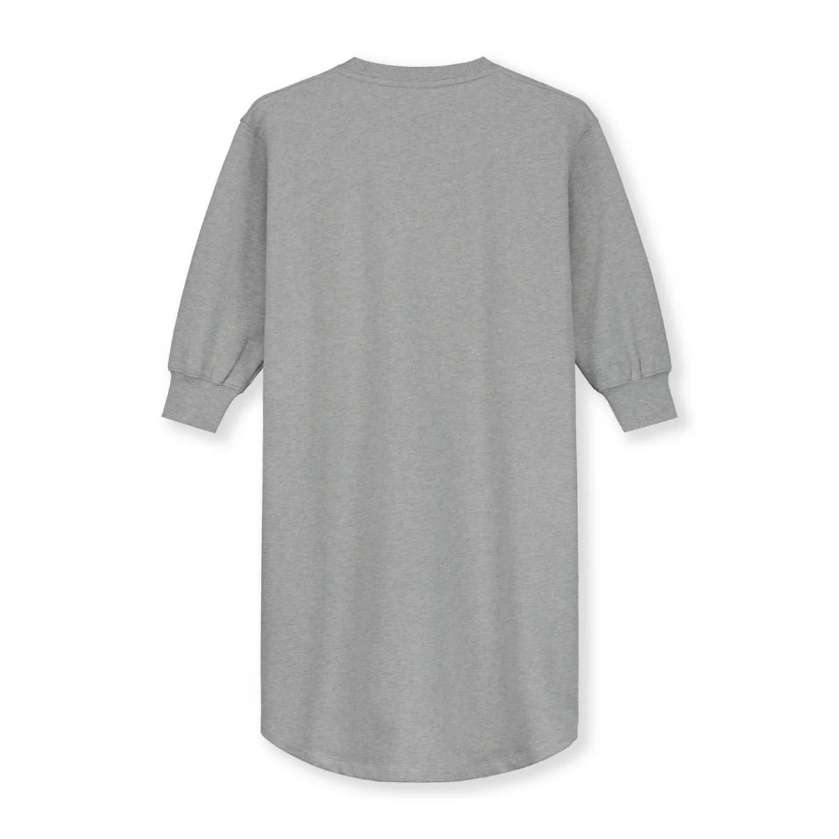 Girls Grey Cotton Dress