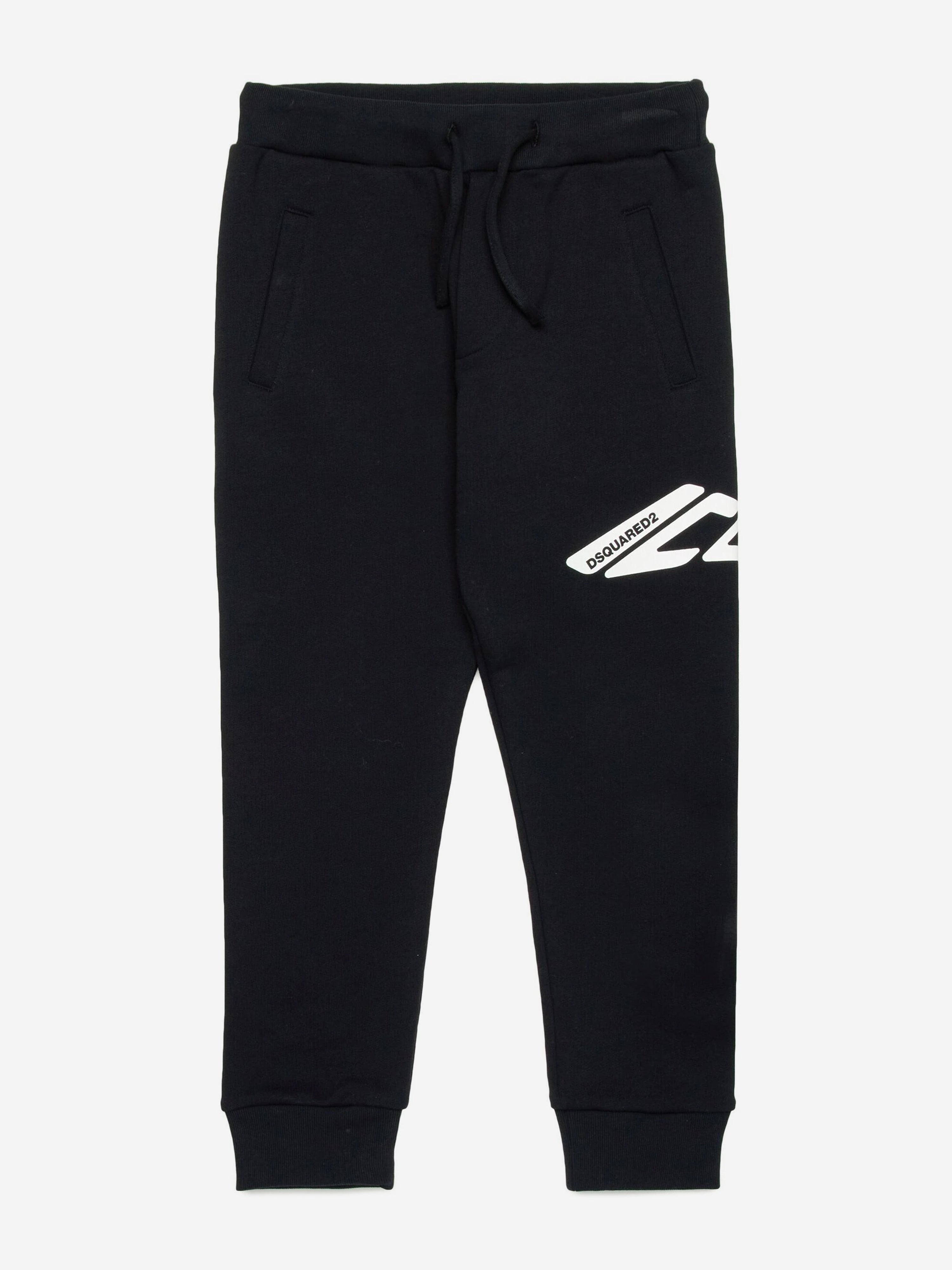 Kids Icon Logo Joggers in Black