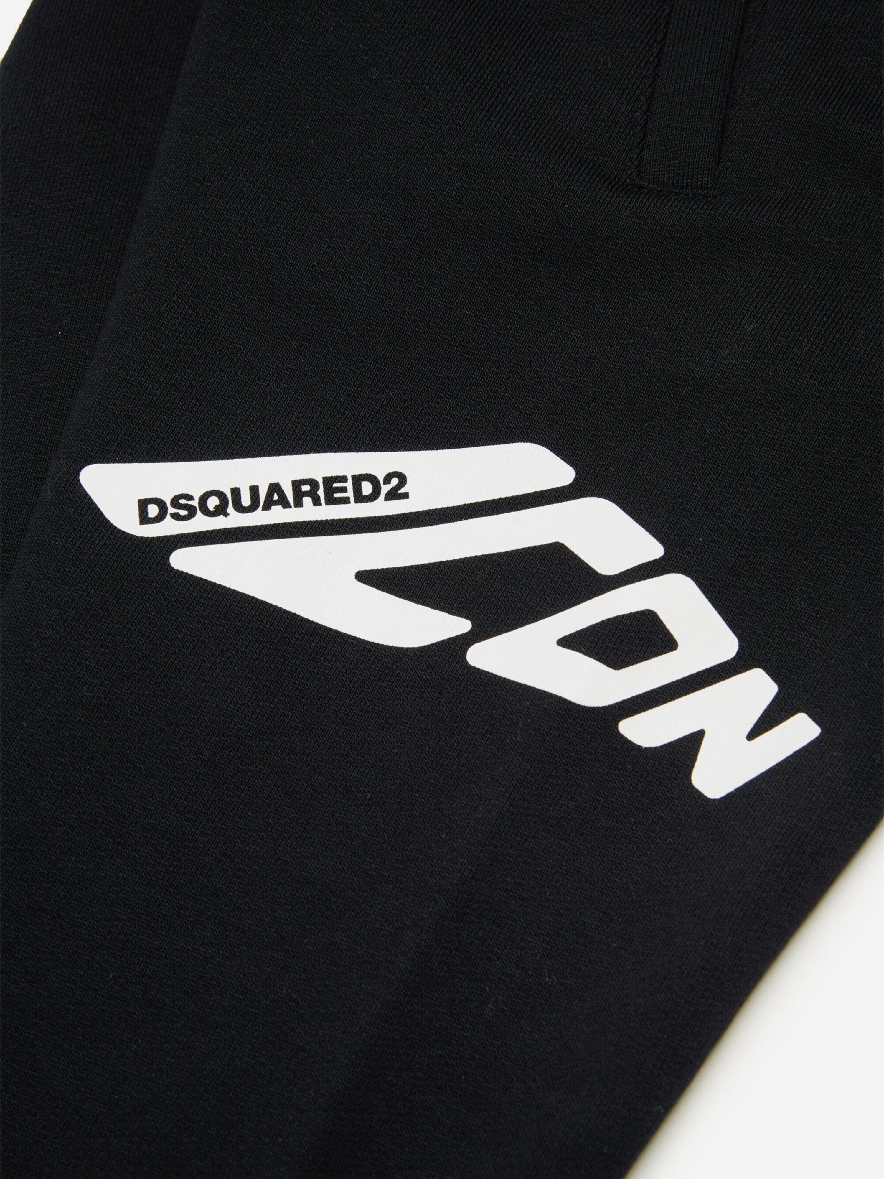 Kids Icon Logo Joggers in Black