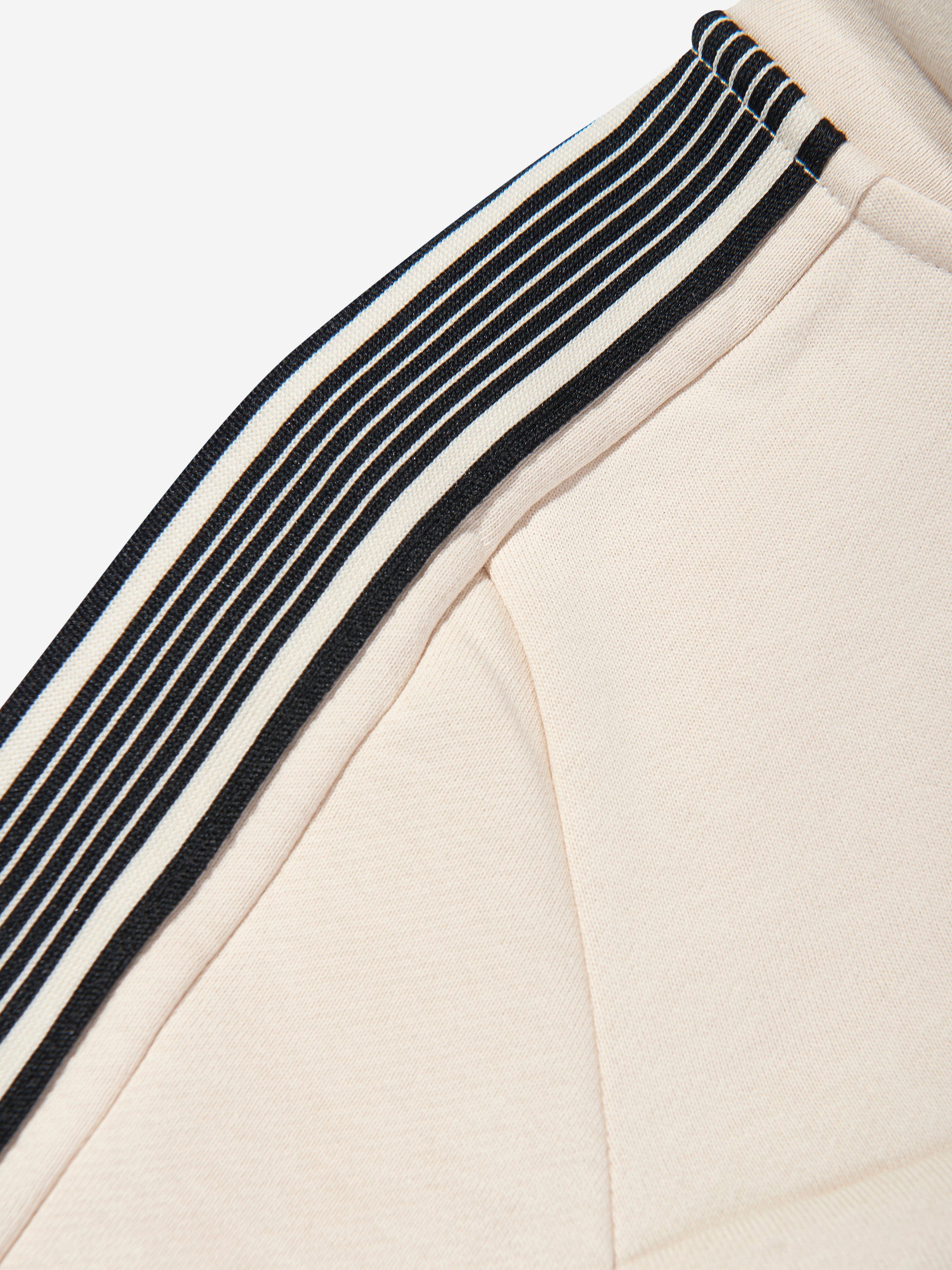 EA7 Emporio Armani Boys Logo Sweatshirt in Beige