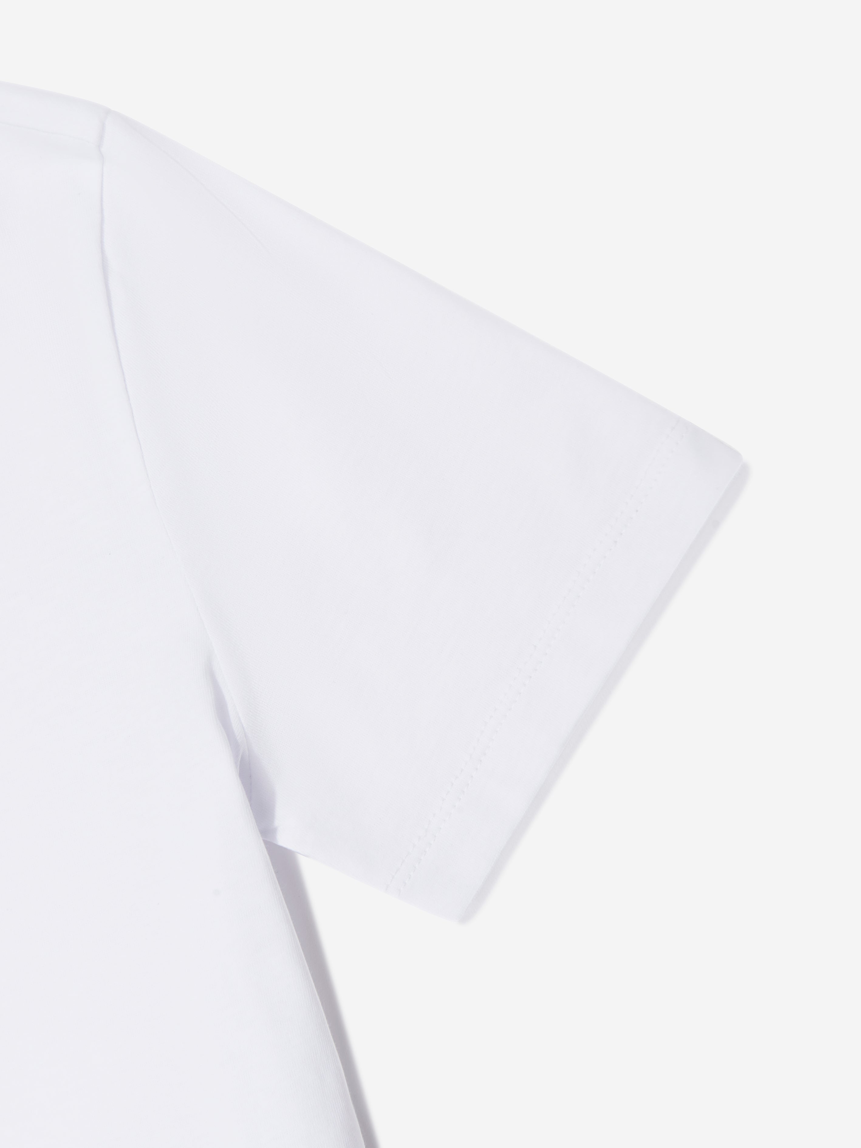 EA7 Emporio Armani Boys Logo T-Shirt in White