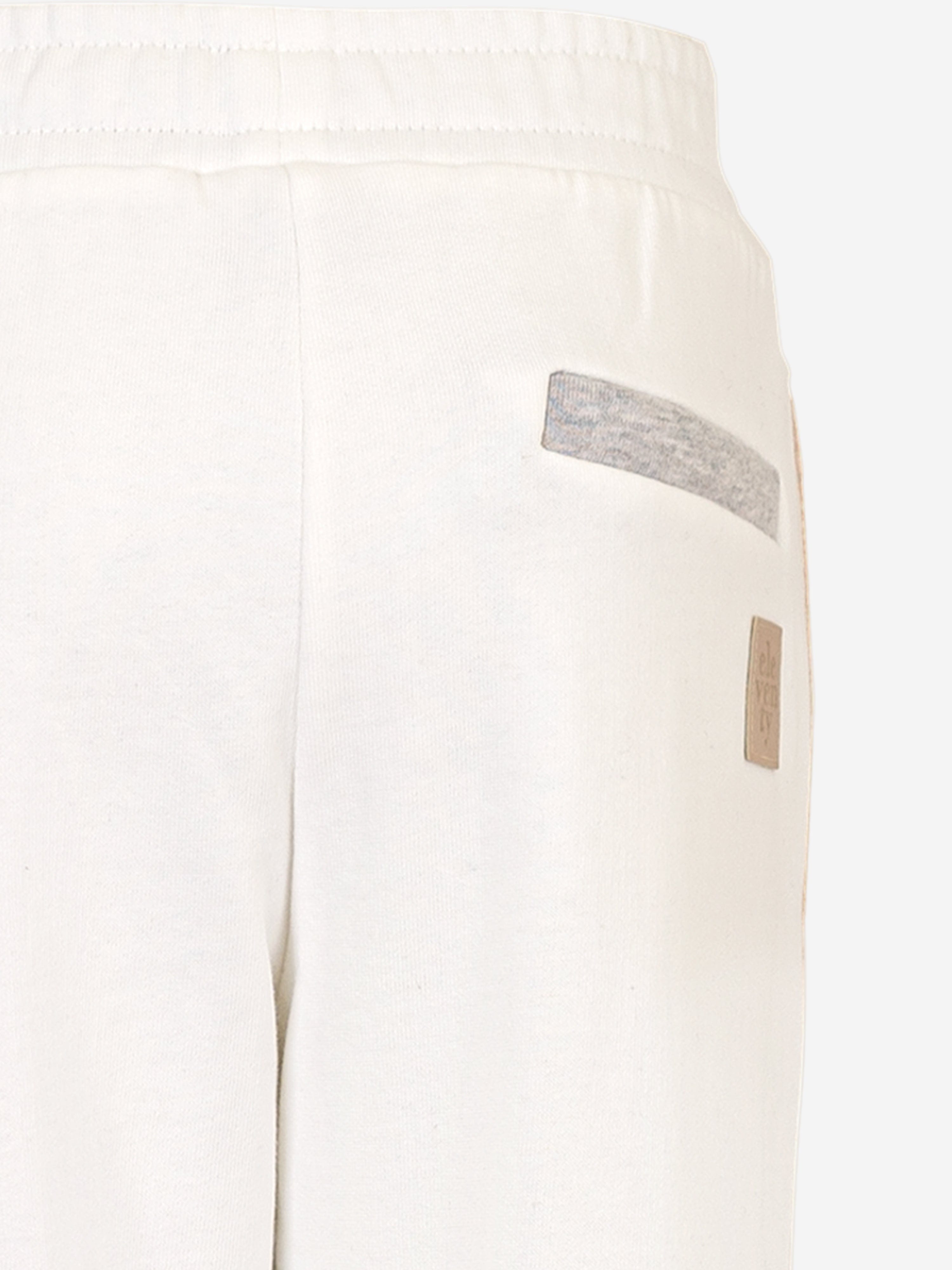 Eleventy Boys Logo Joggers in Ivory