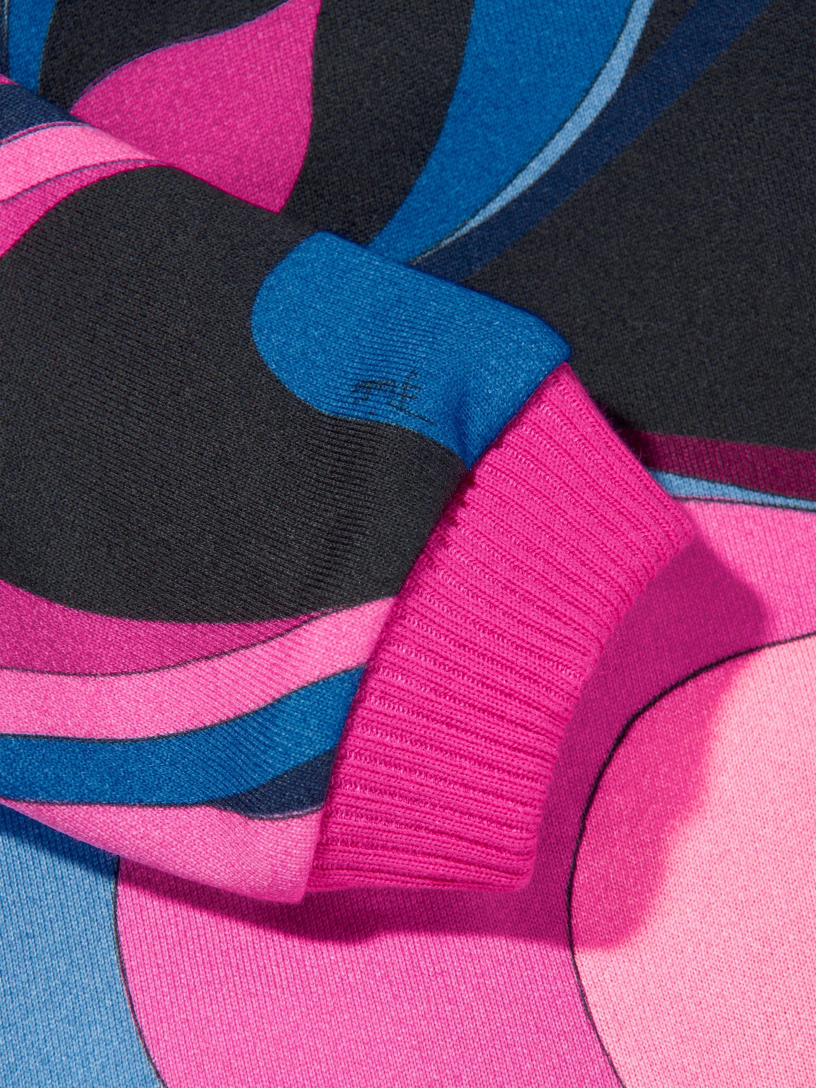 Pucci Baby Girls Onde Zip Up Top in Multicolour