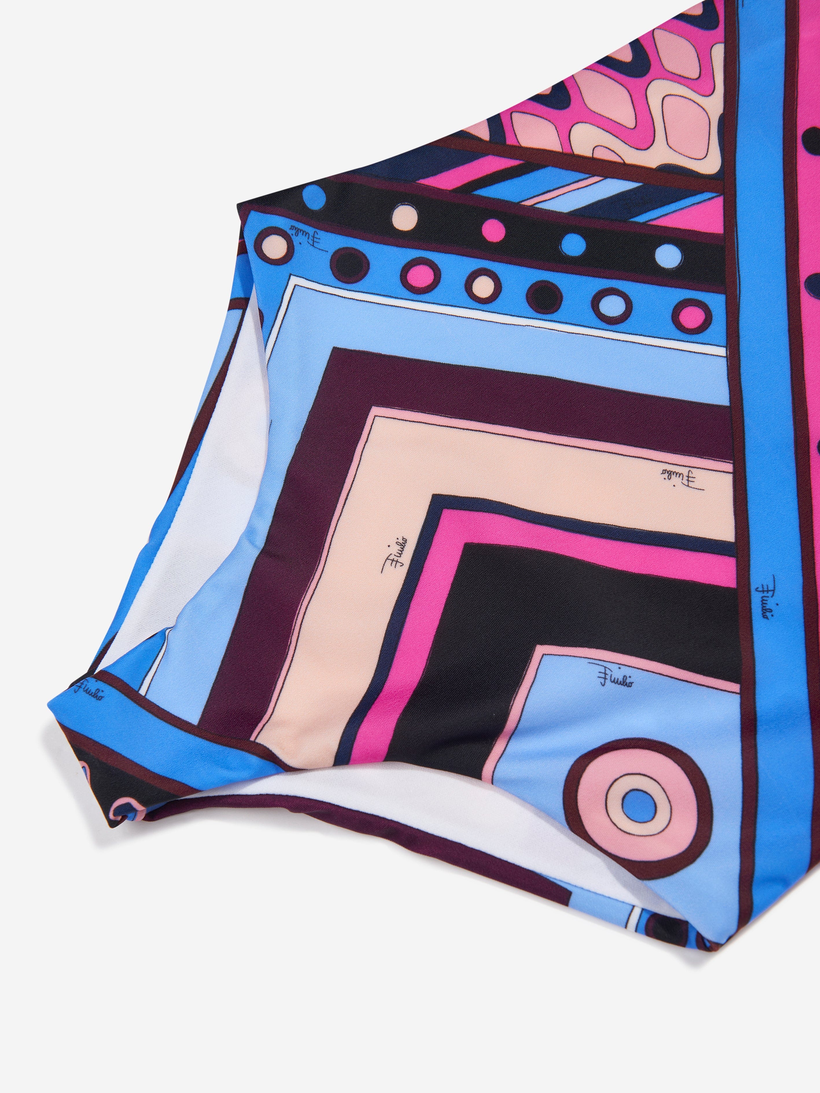 Pucci Girls Vivara Print Swimsuit in Multicolour