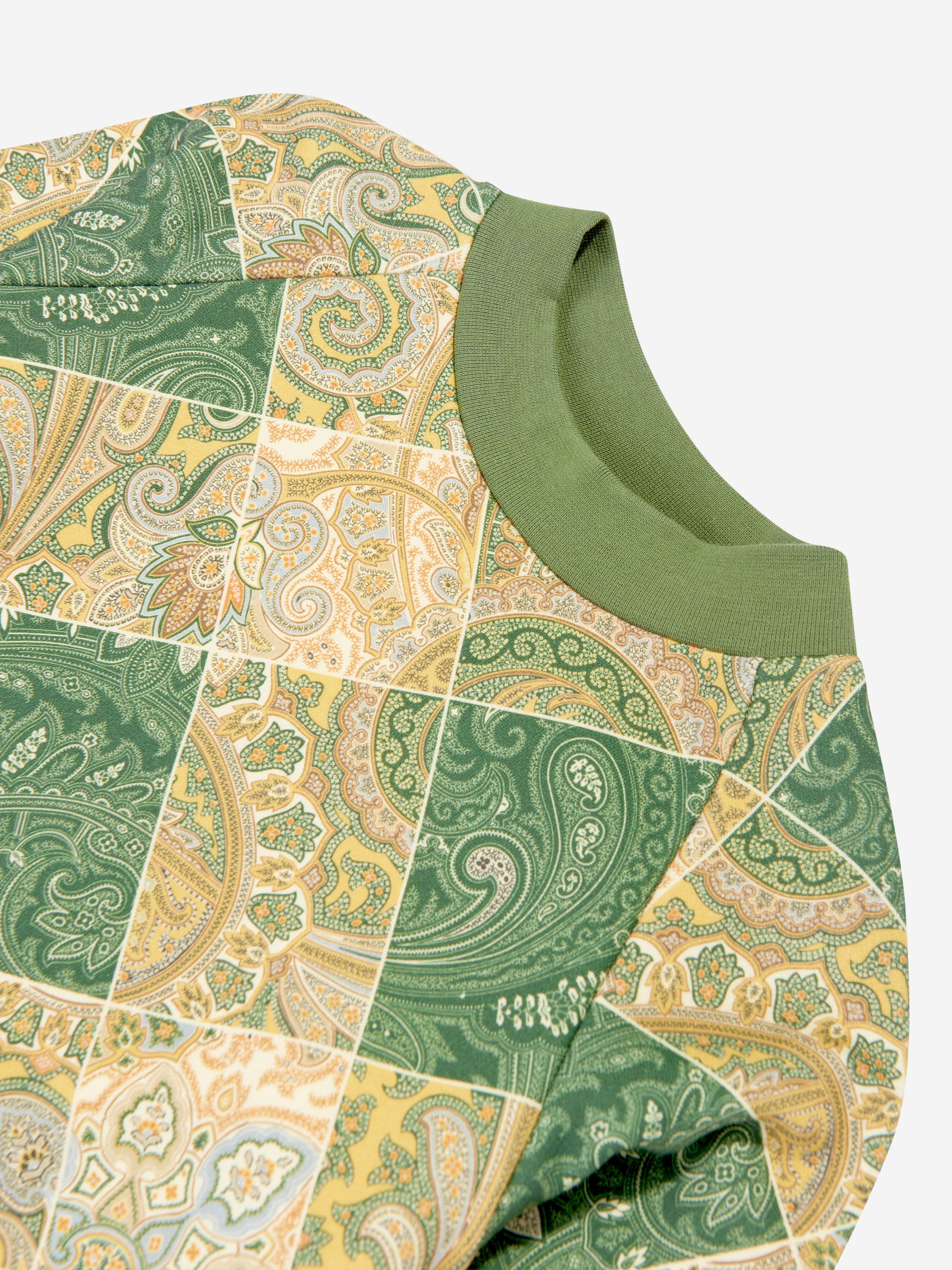 Etro Boys Paisley Sweatshirt in Green