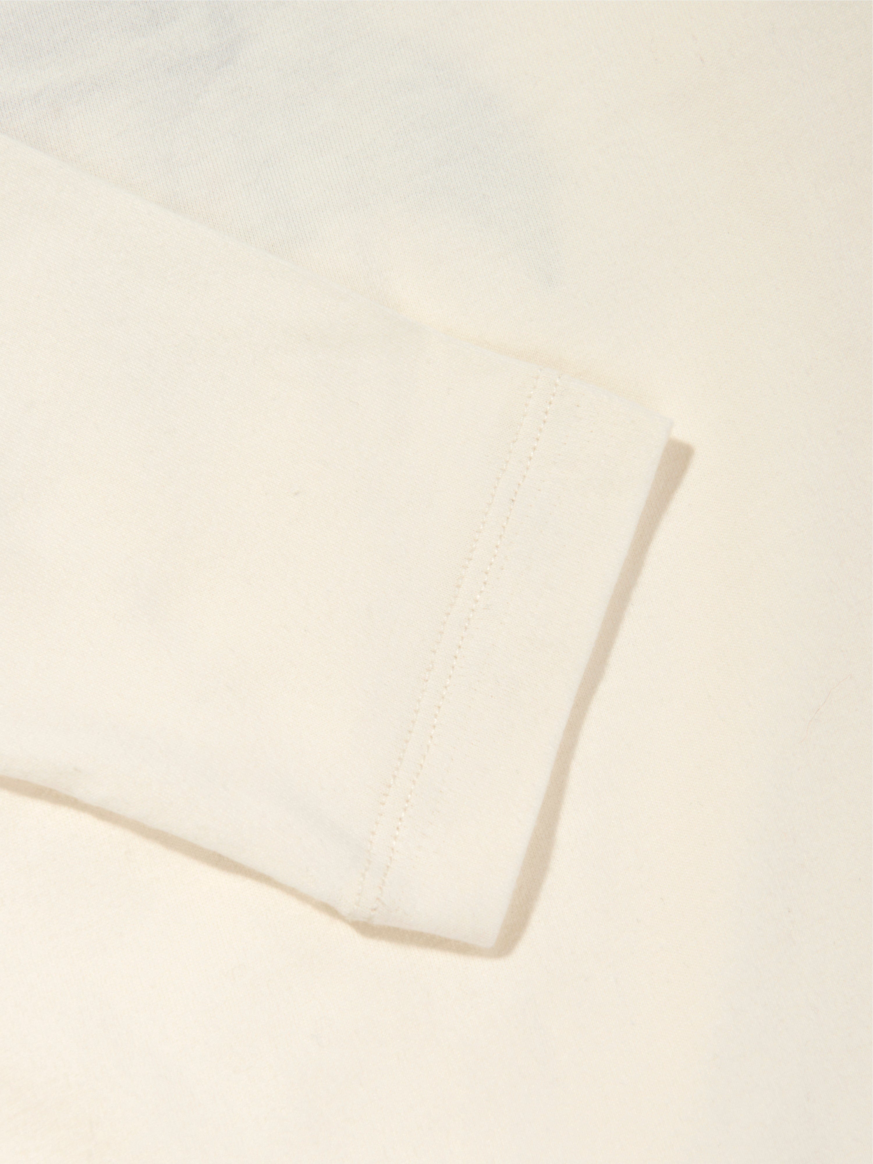 Etro Girls Long Sleeve Logo T-Shirt in Ivory