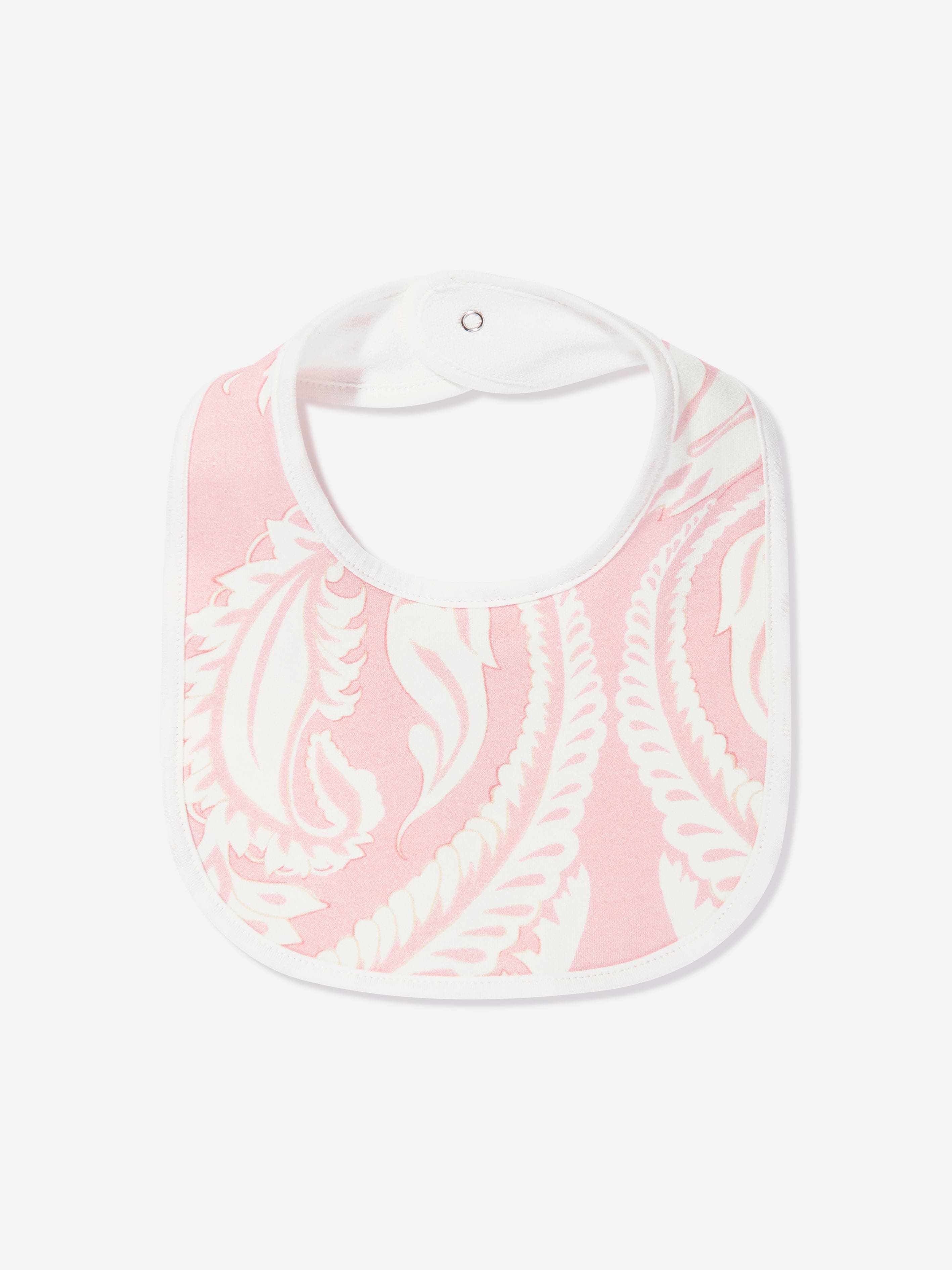 Etro Baby Girls 3 Piece Babygrow Gift Set in Pink