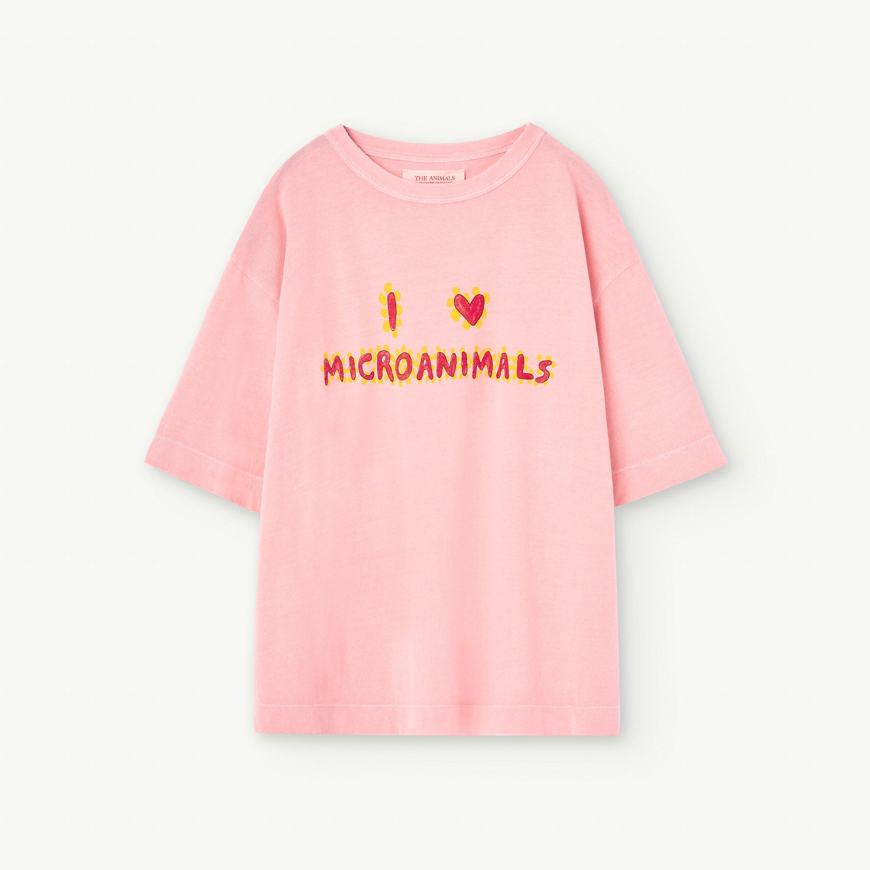 Boys & Girls Pink Logo Cotton T-Shirt