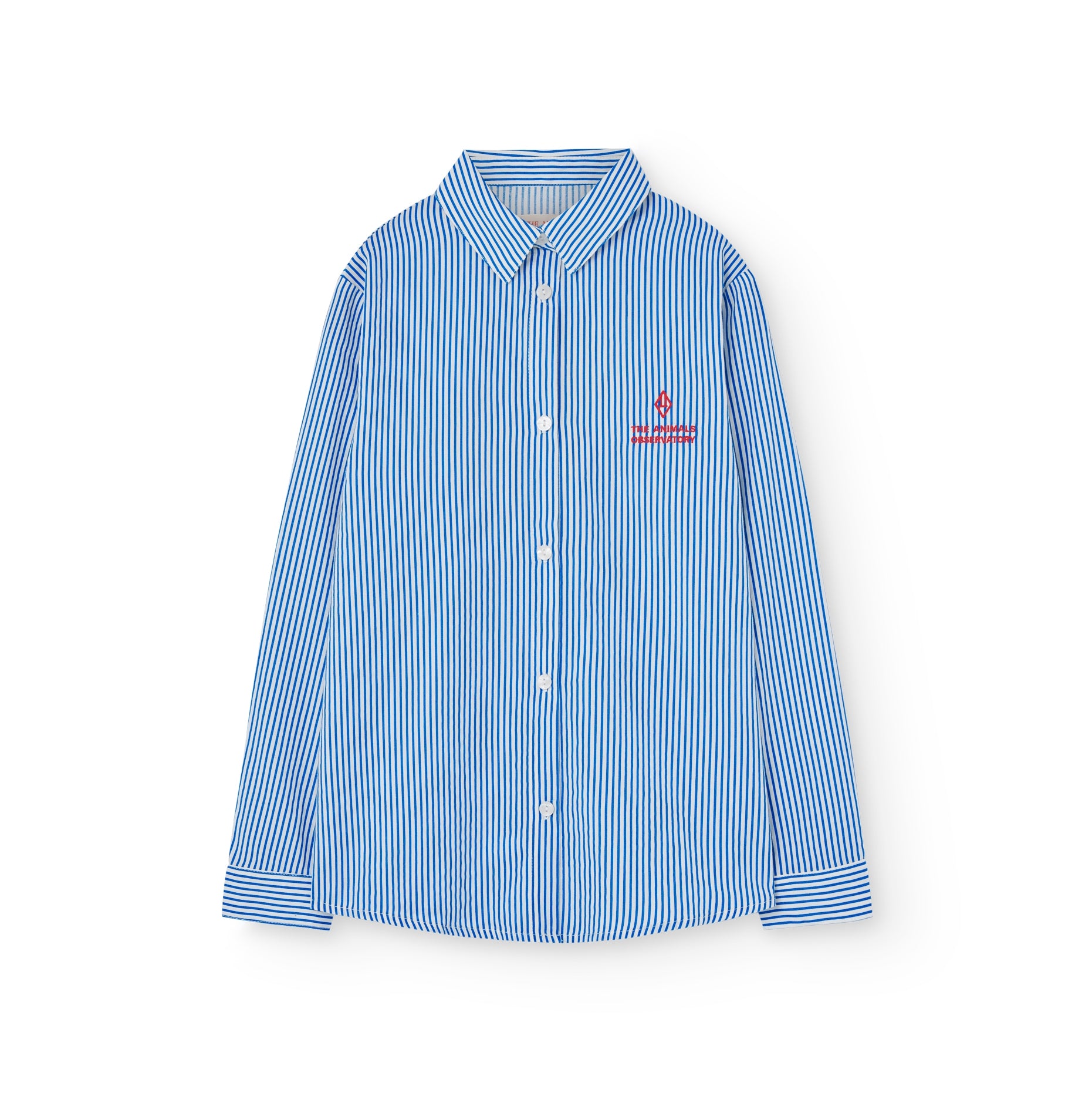 Boys & Girls Blue Stripes Cotton Shirt