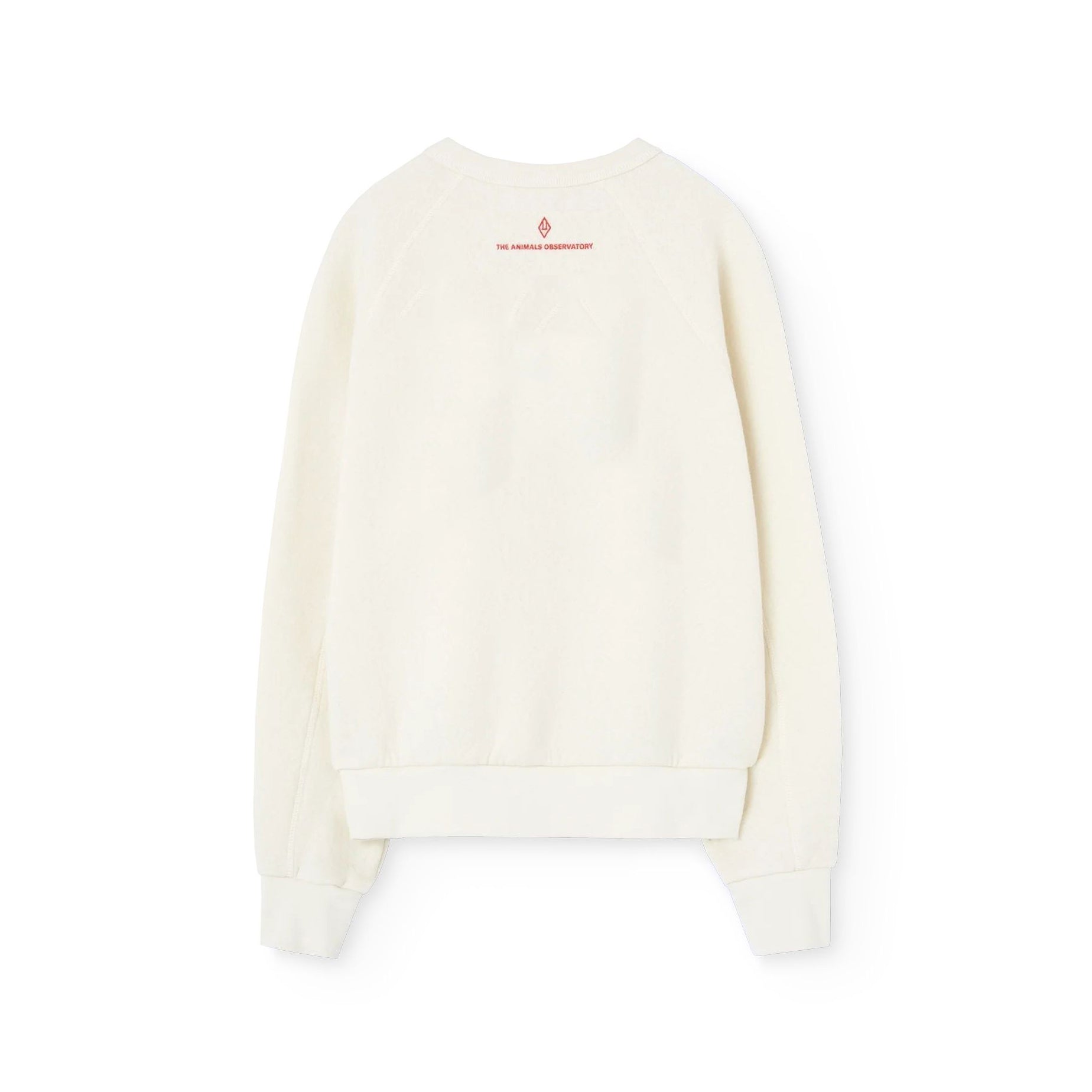 Boys & Girls White Cotton Sweatshirt