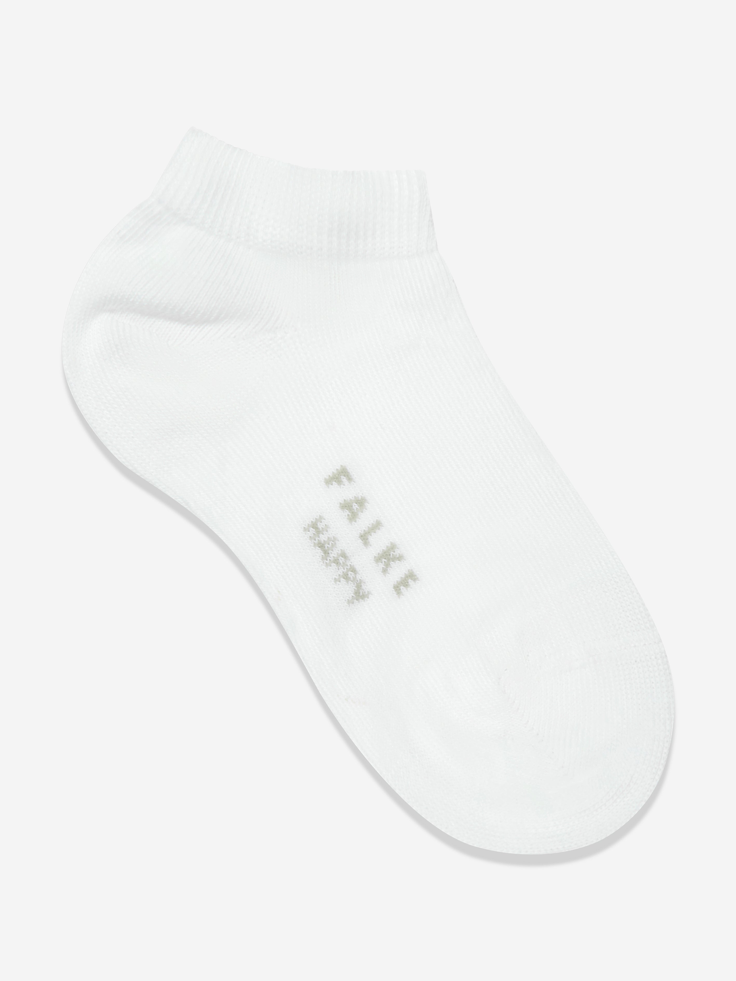 Falke Kids Happy 2 Pack Trainer Socks in White
