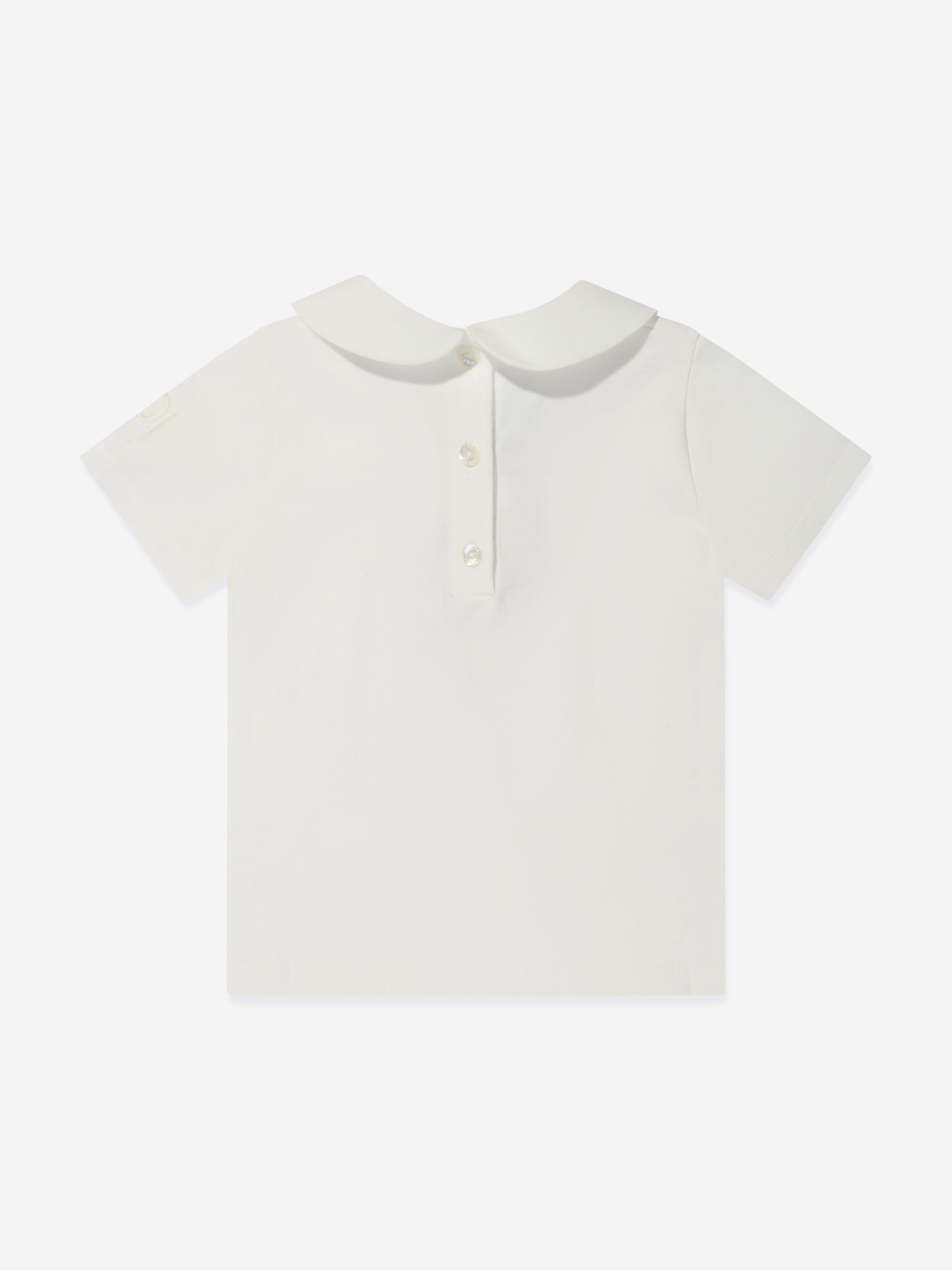 Baby Girls Bag Print T-Shirt in Ivory