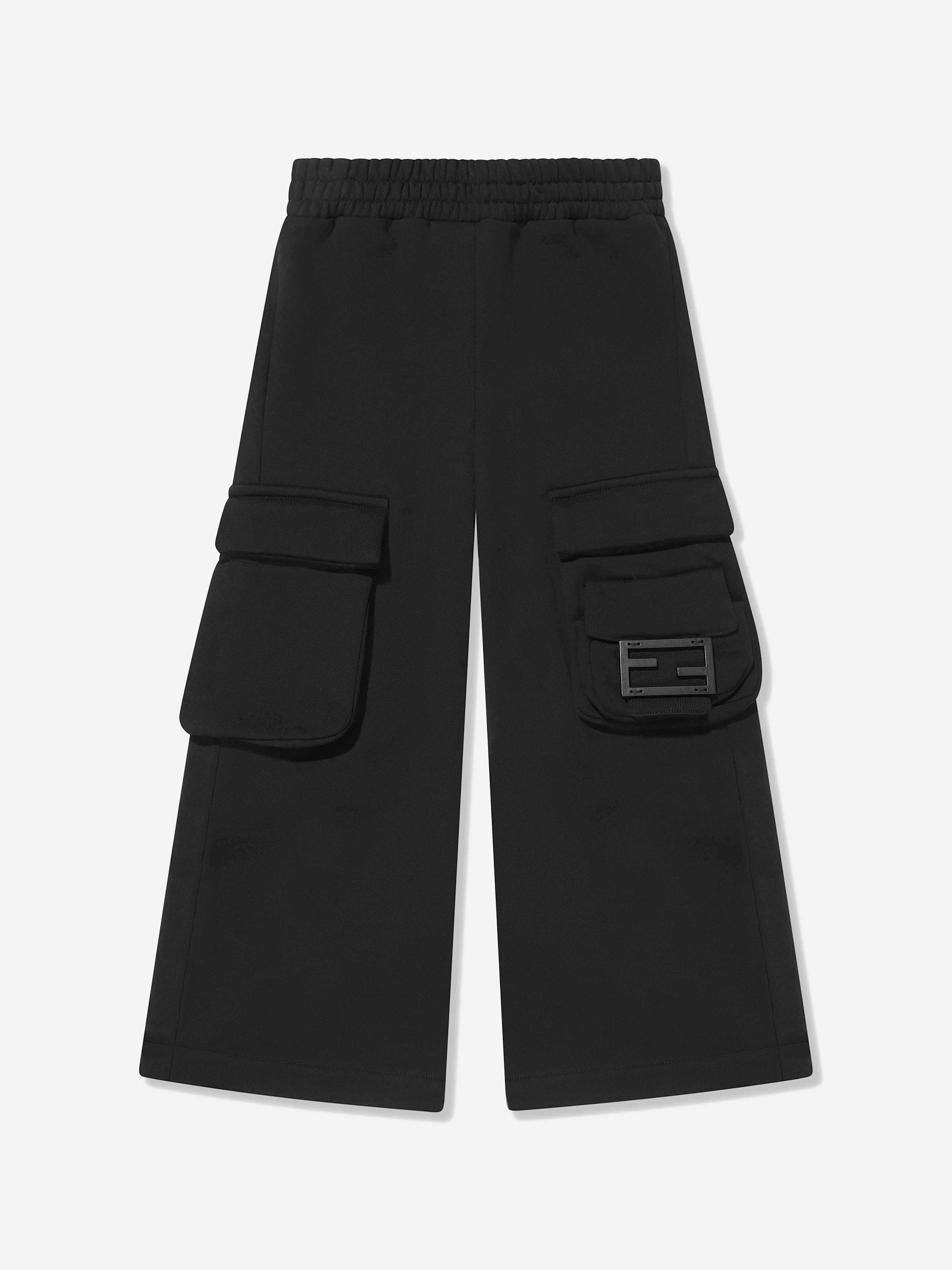 Girls Baguette Pocket Trousers in Black